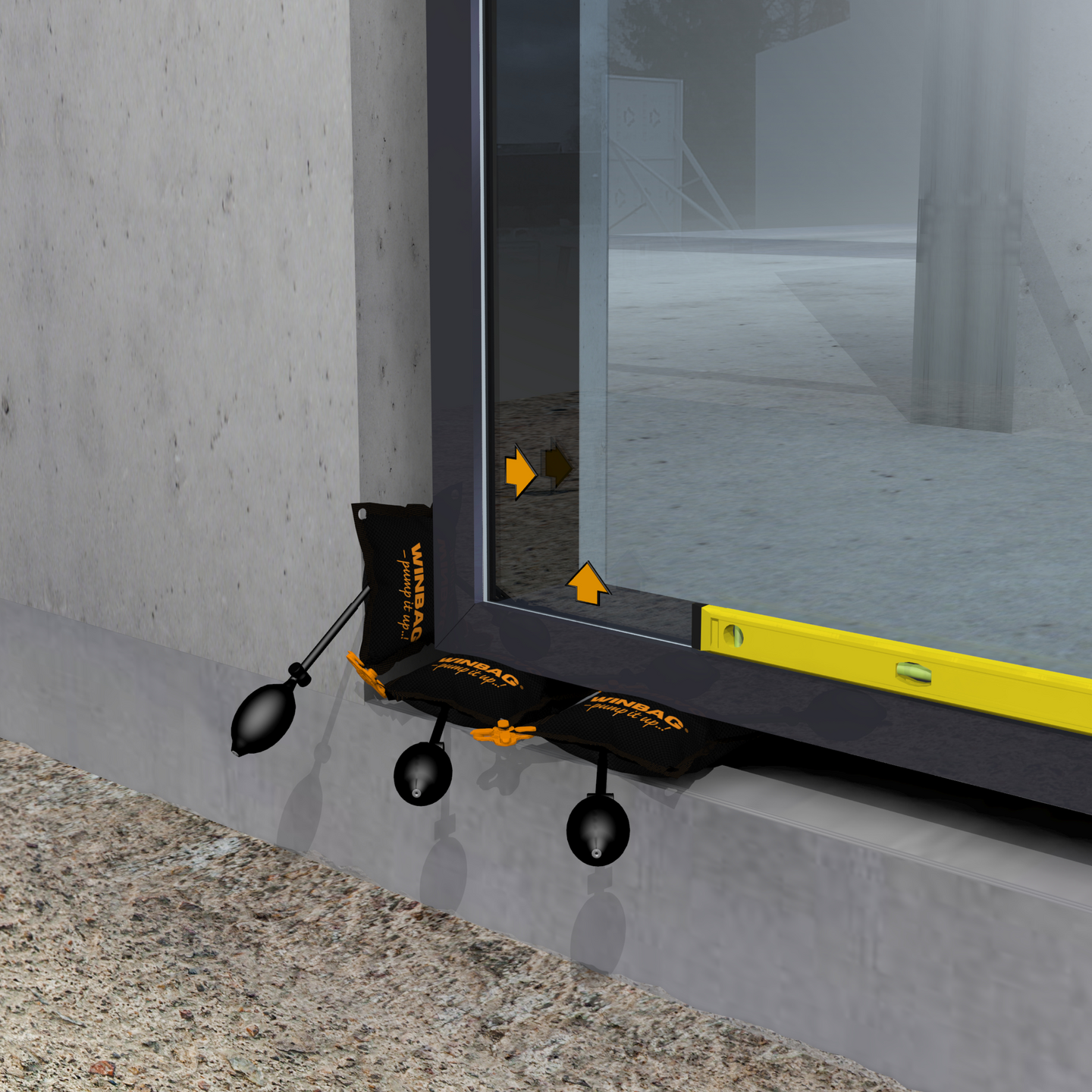 Nostotyyny WINBAG Connect 135kg