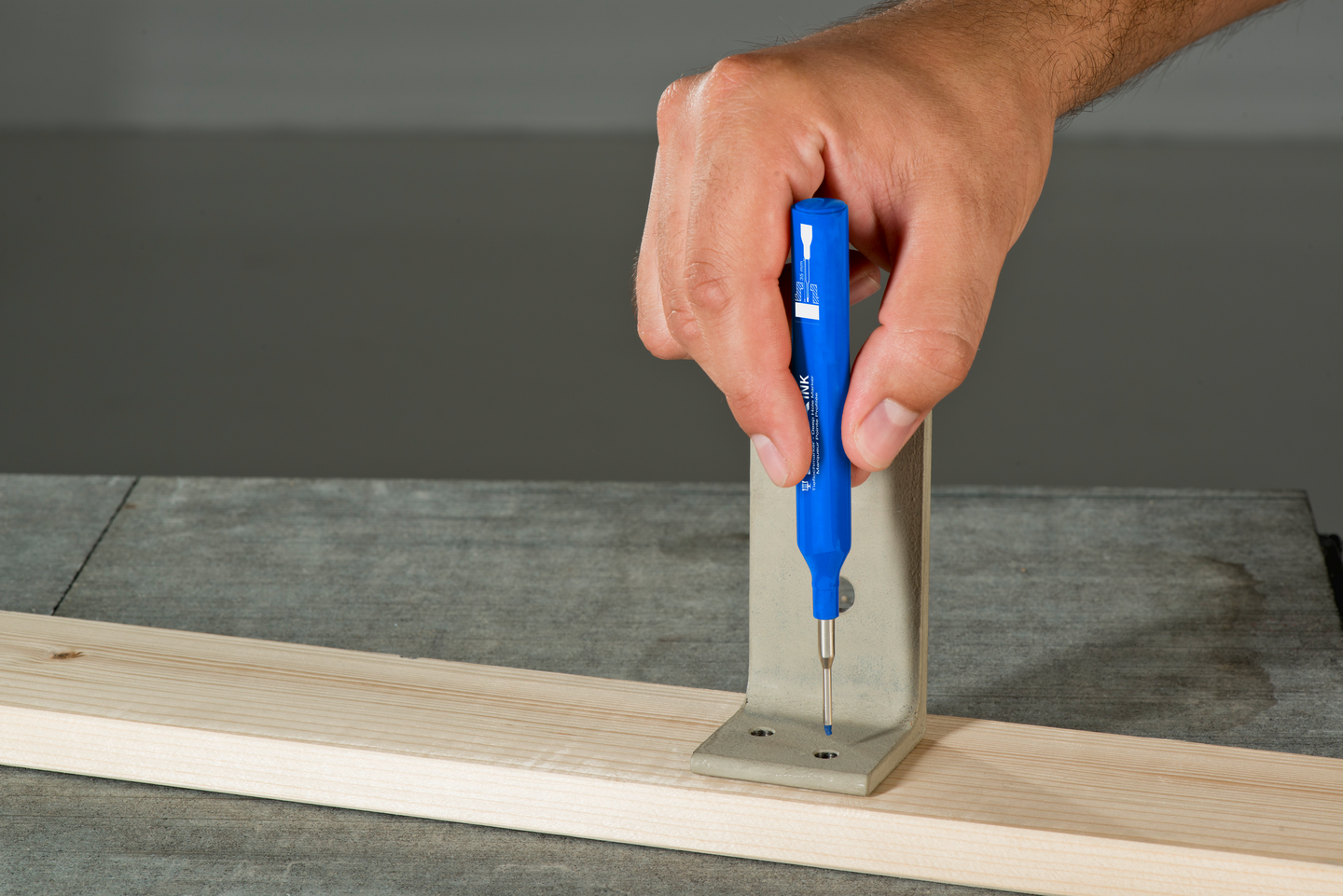 Reikämarkkeri Lyra INK sininen DP