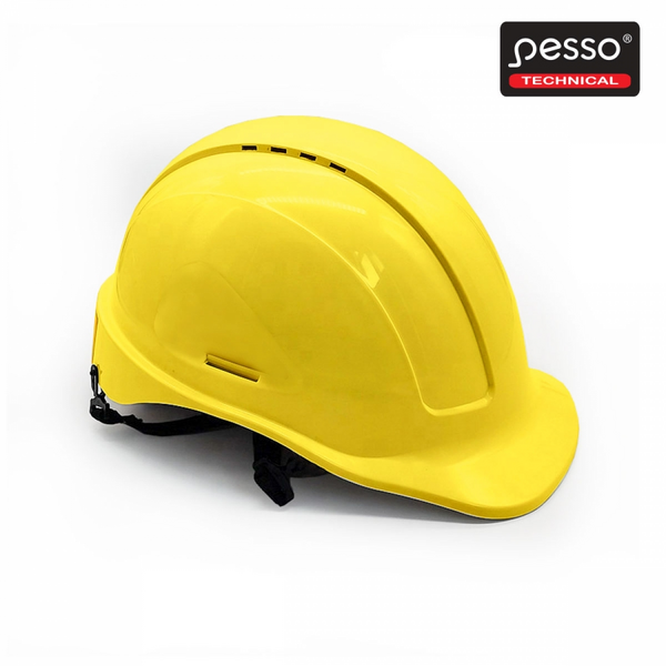 TURVAKYPÄRÄ PESSO ABS KELTAINEN 53-64 CM