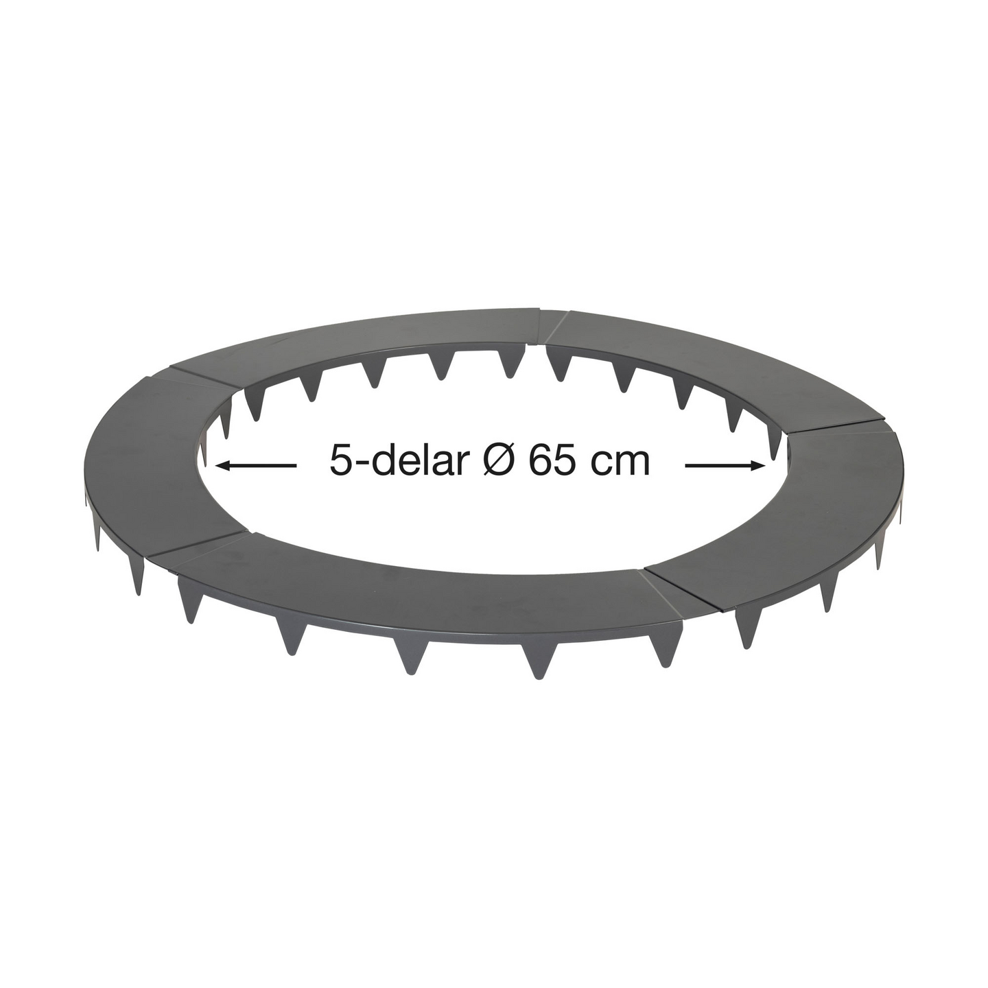 KANTSKYDD SKOTTE GARDEN UNIK RUND GRÅ, 2-PACK