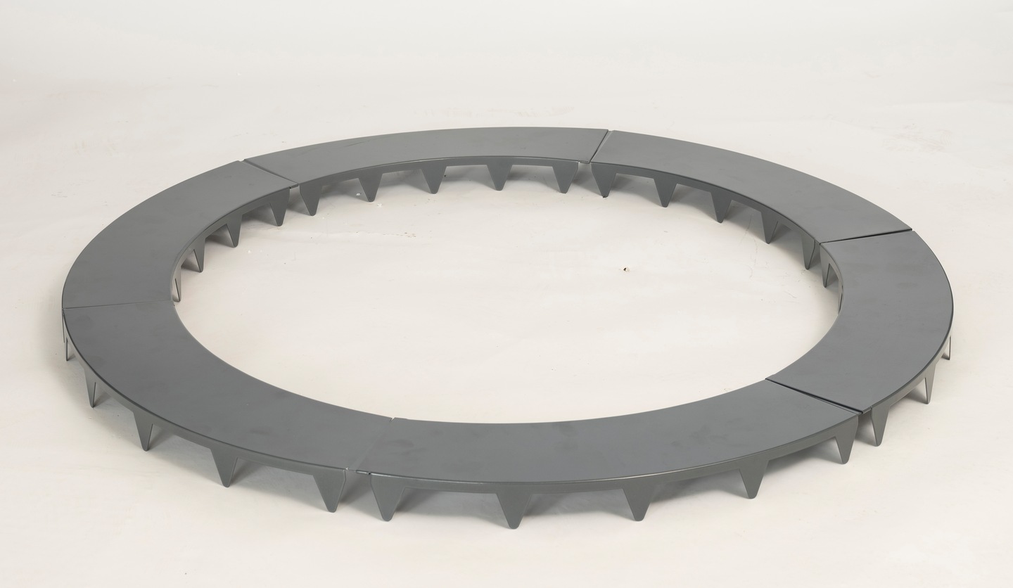 KANTSKYDD SKOTTE GARDEN UNIK RUND GRÅ, 2-PACK