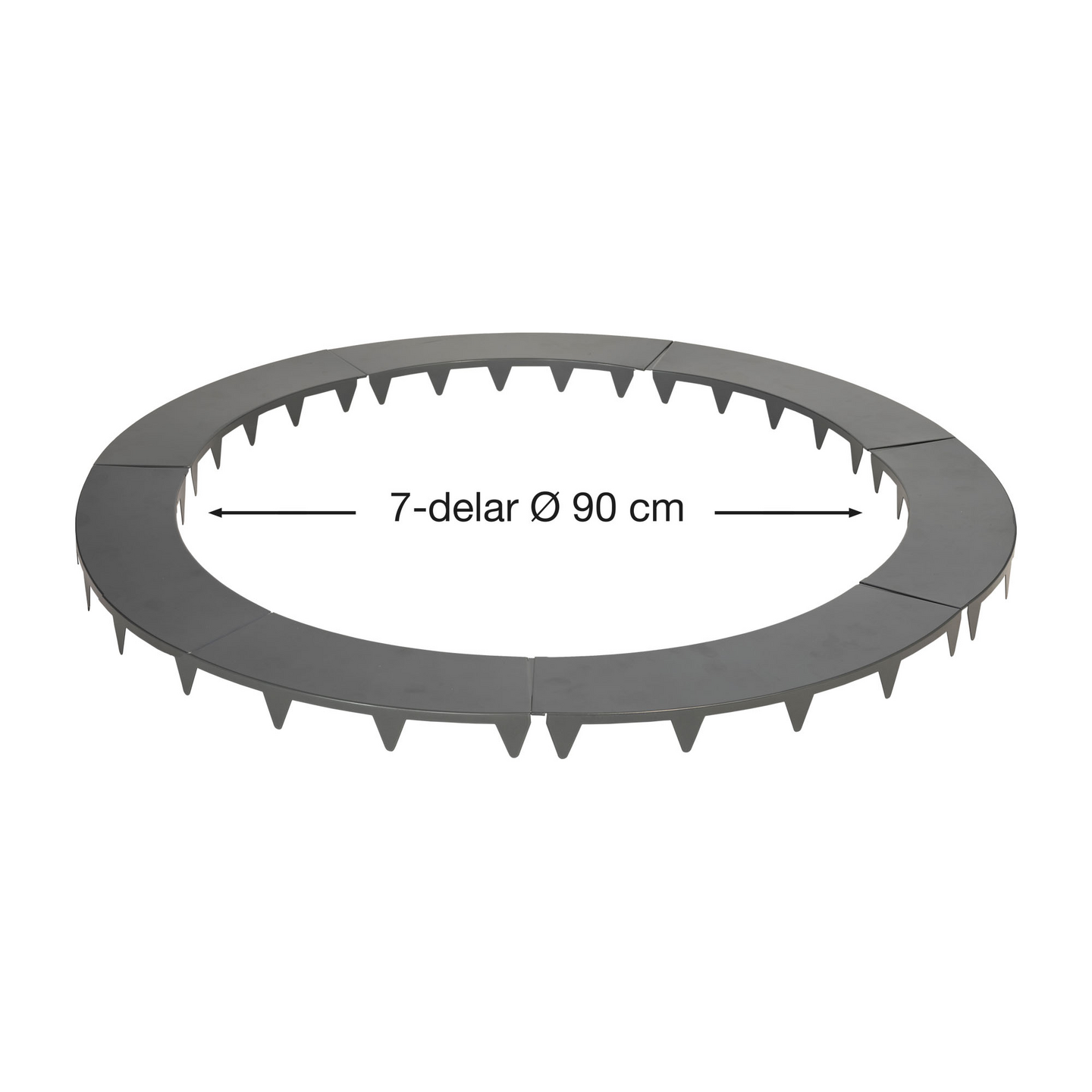 KANTSKYDD SKOTTE GARDEN UNIK RUND GRÅ, 2-PACK