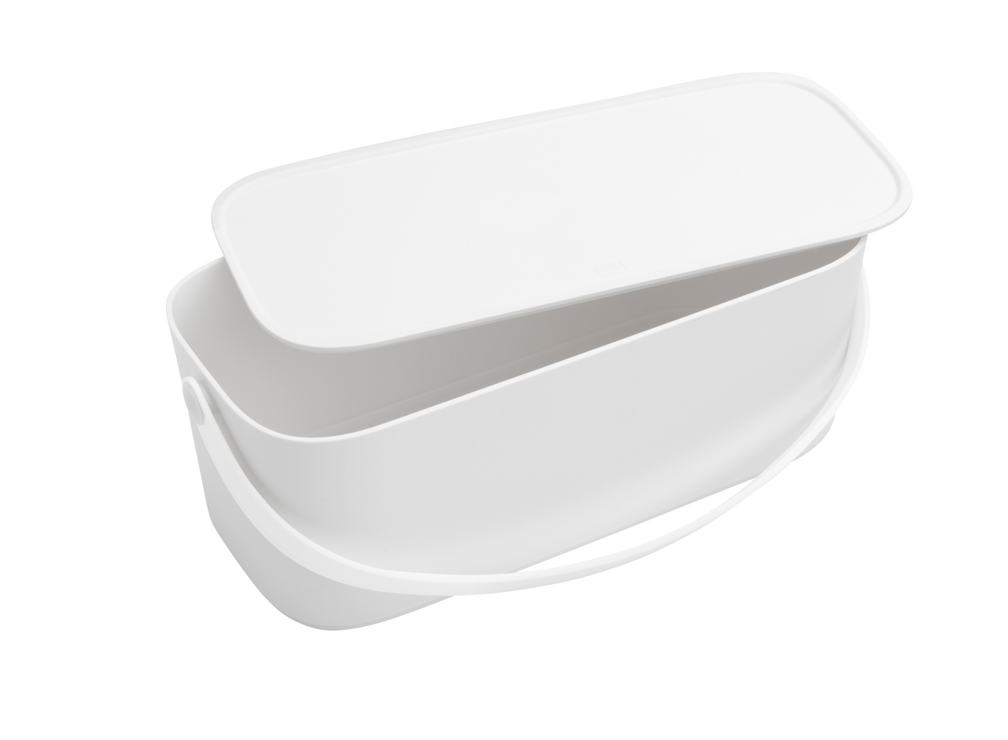 Sini biojäteastia valkoinen