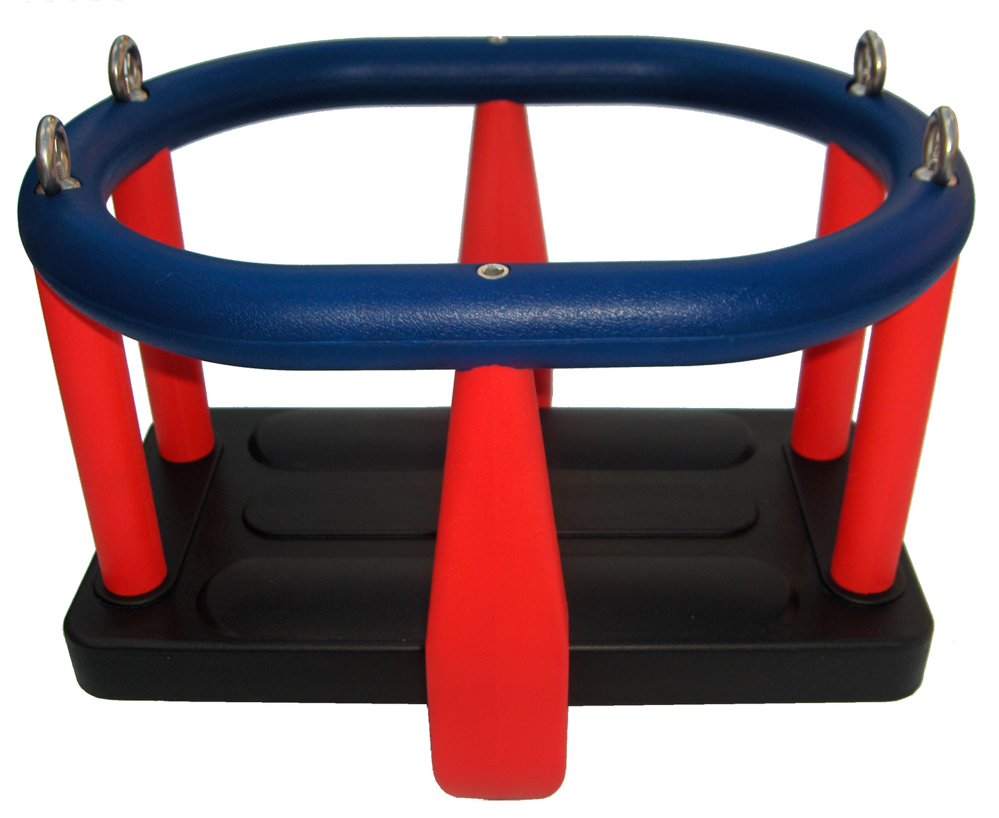 Turvaistuin ja ketjut Leikkiturva sini-puna-musta 1kpl