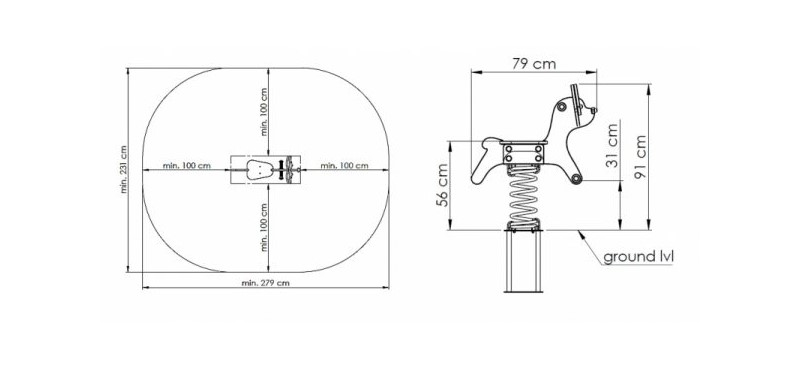Jousikeinu Leikkiturva Koira K177311 1kpl