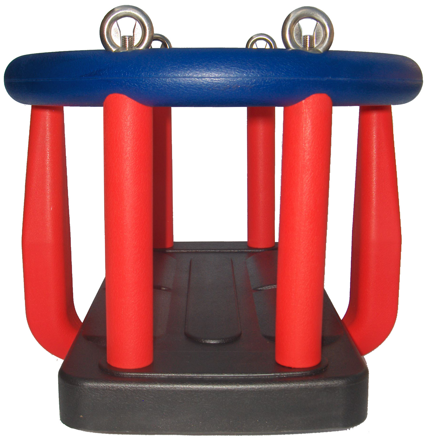 Turvaistuin ja ketjut Leikkiturva sini-puna-musta 1kpl