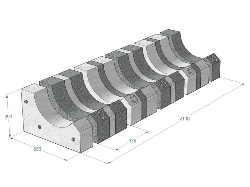 Pyöräteline Leikkiturva KB239 5 pyörälle 1kpl