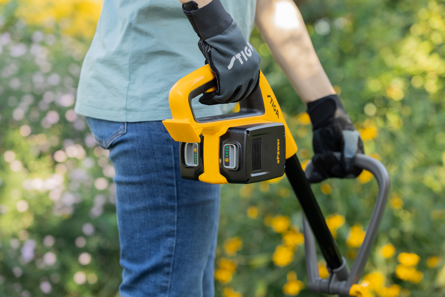 Akkutrimmeri Stiga GT 300e Kit 2x2,0Ah