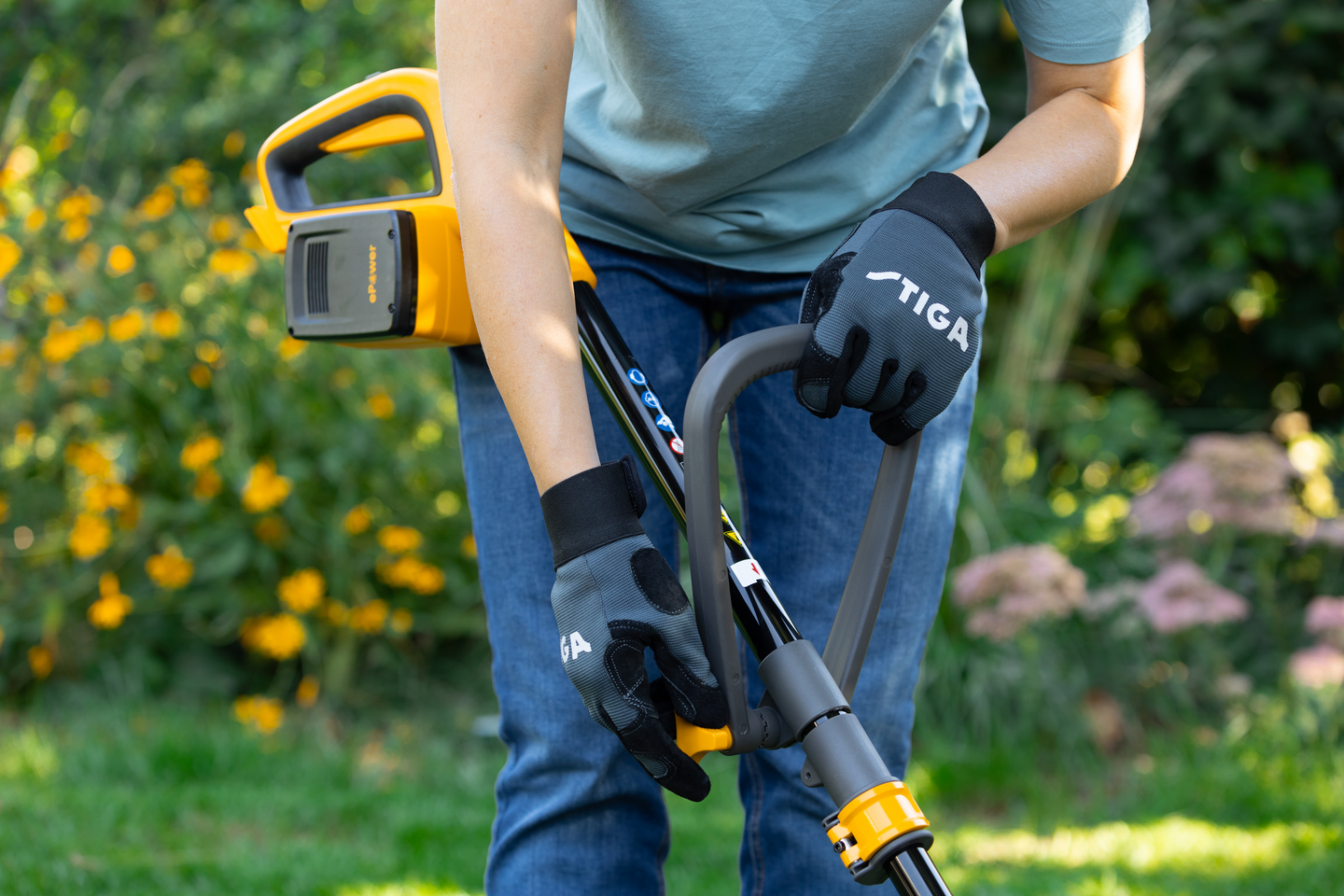 Akkutrimmeri Stiga GT 300e Kit 2x2,0Ah