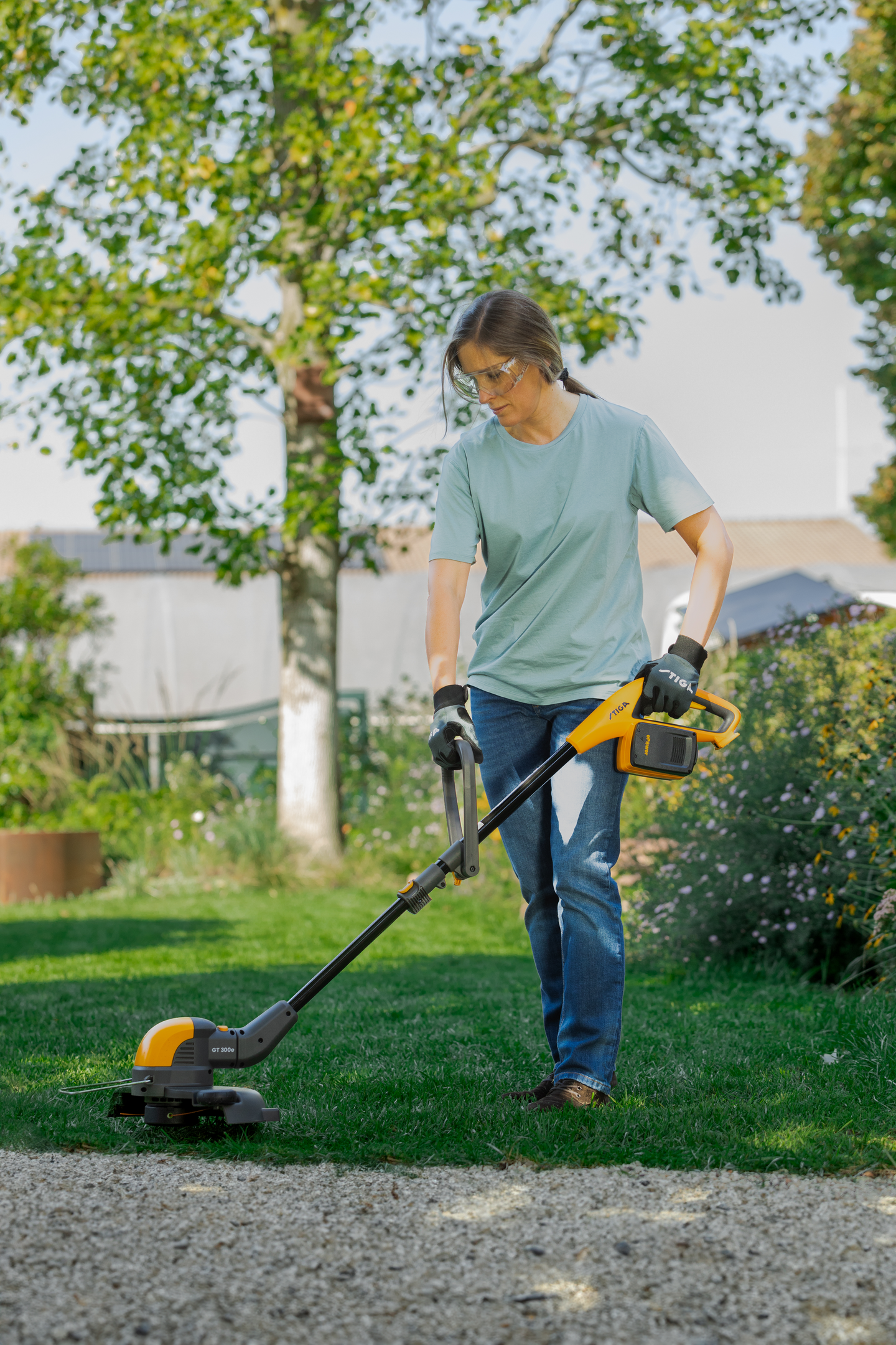 Akkutrimmeri Stiga GT 300e Kit 2x2,0Ah