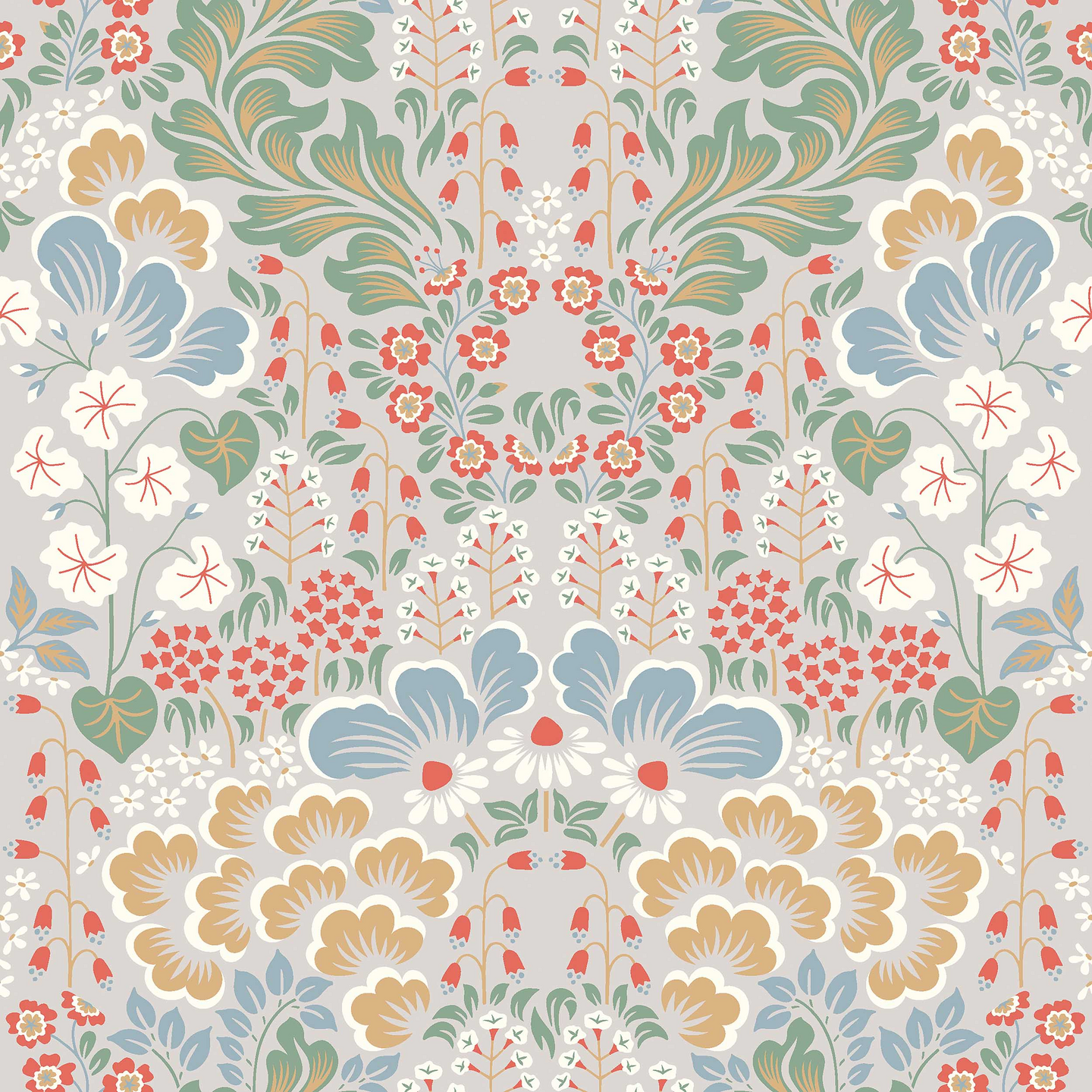 Kuitutapetti Swedish Designers 2098 Hanna Werning Blomstervall 10,05m