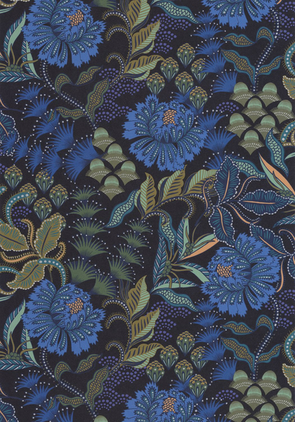 Kuitutapetti Casadeco Derby 89286312 Bloomsbury Bleu Indigo 10,05m