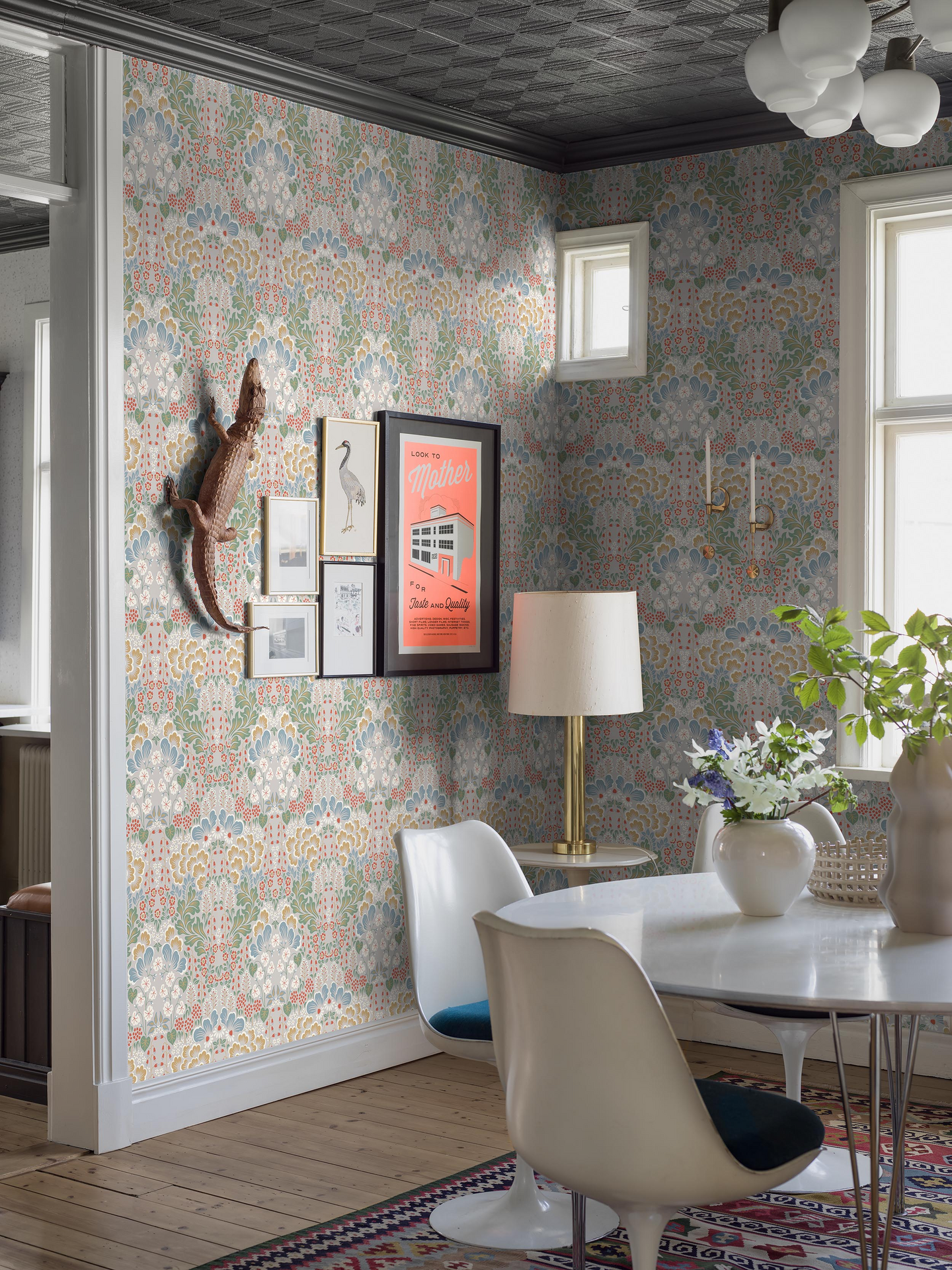 Kuitutapetti Swedish Designers 2098 Hanna Werning Blomstervall 10,05m