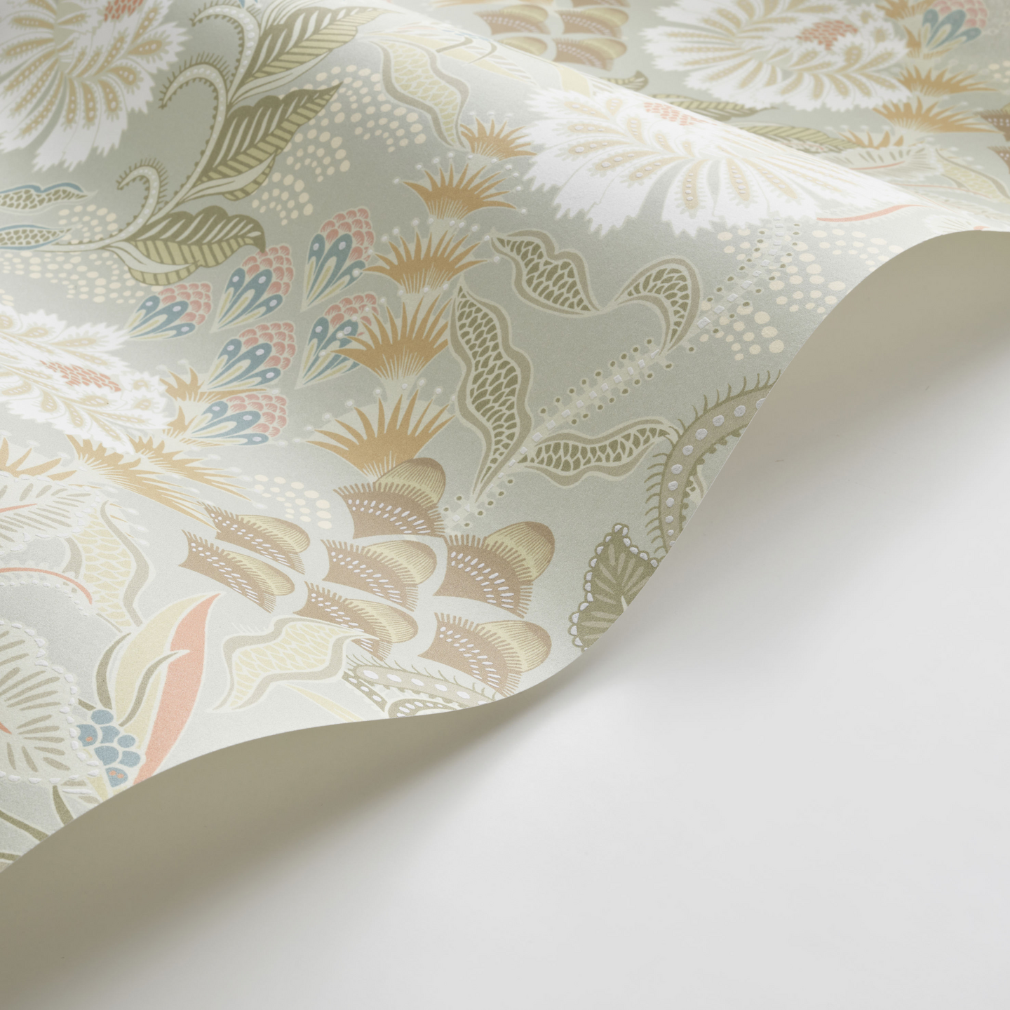 Kuitutapetti Casadeco Derby 89287530 Bloomsbury Vert Amande 10,05m