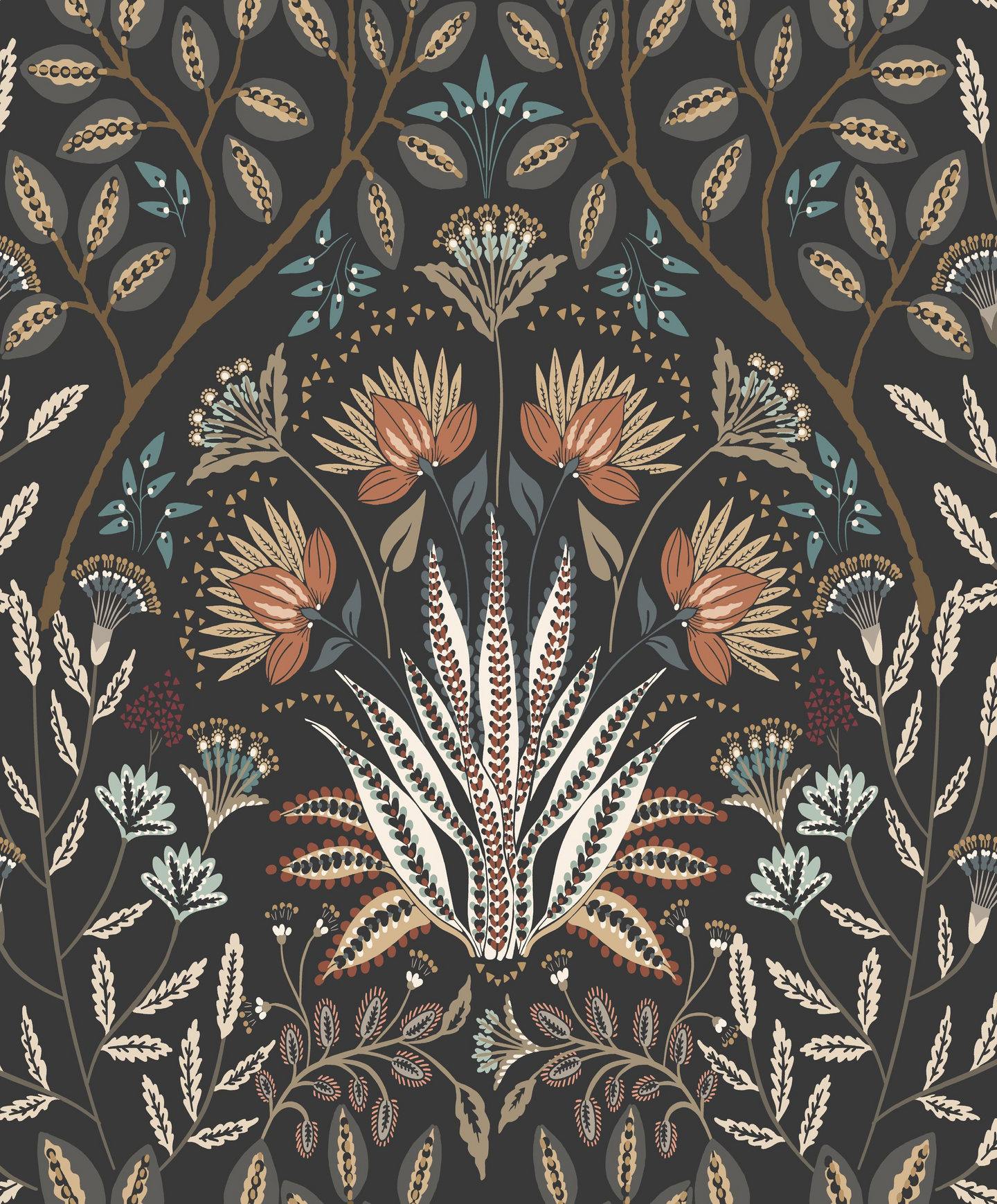 Kuitutapetti Casadeco Derby 89299577 Lords Noir Reglisse 10,05m