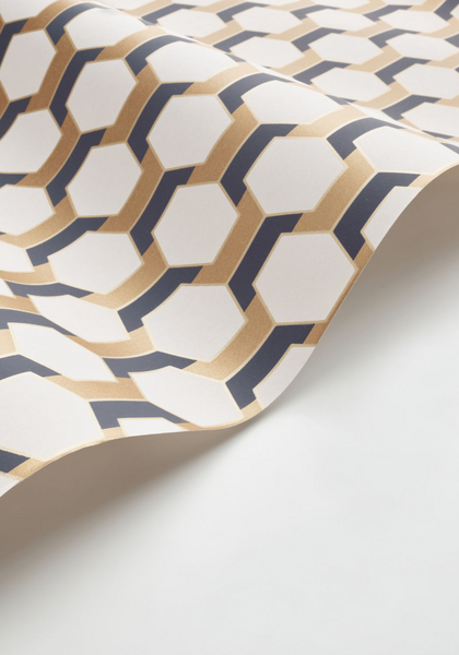 Kuitutapetti Casadeco Derby 89302640 Hamilton Mordore 10,05m