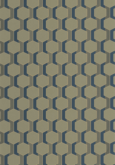 Kuitutapetti Casadeco Derby 89307783 Hamilton Vert Kaki 10,05m