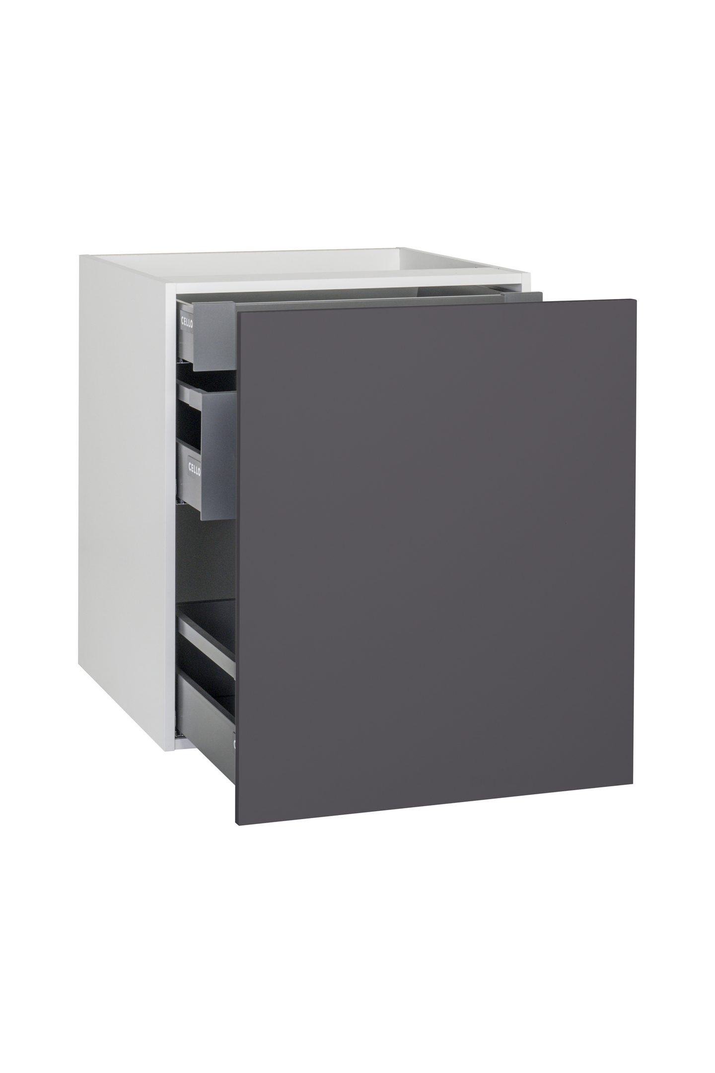 Alakaappi Cello Keittiö 71cm laatikolla ja 2 sisälaatikolla