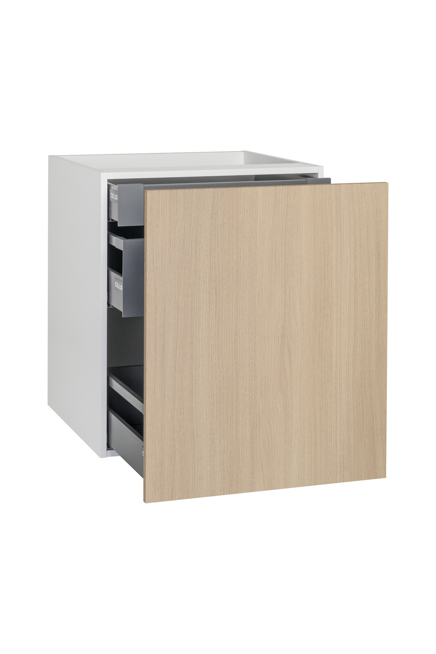 Alakaappi Cello Keittiö 71cm laatikolla ja 2 sisälaatikolla