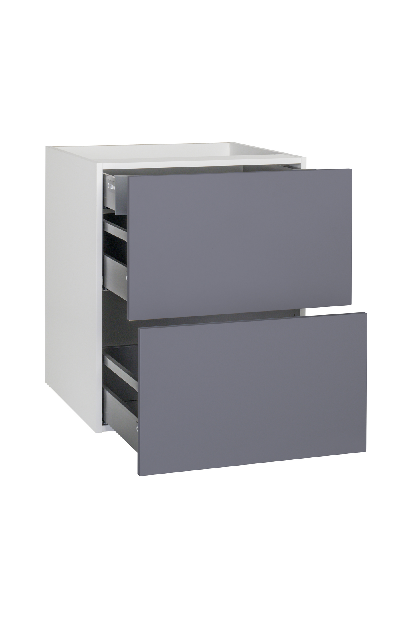 Alakaappi Cello Keittiö 71cm 2 laatikolla ja sisälaatikolla