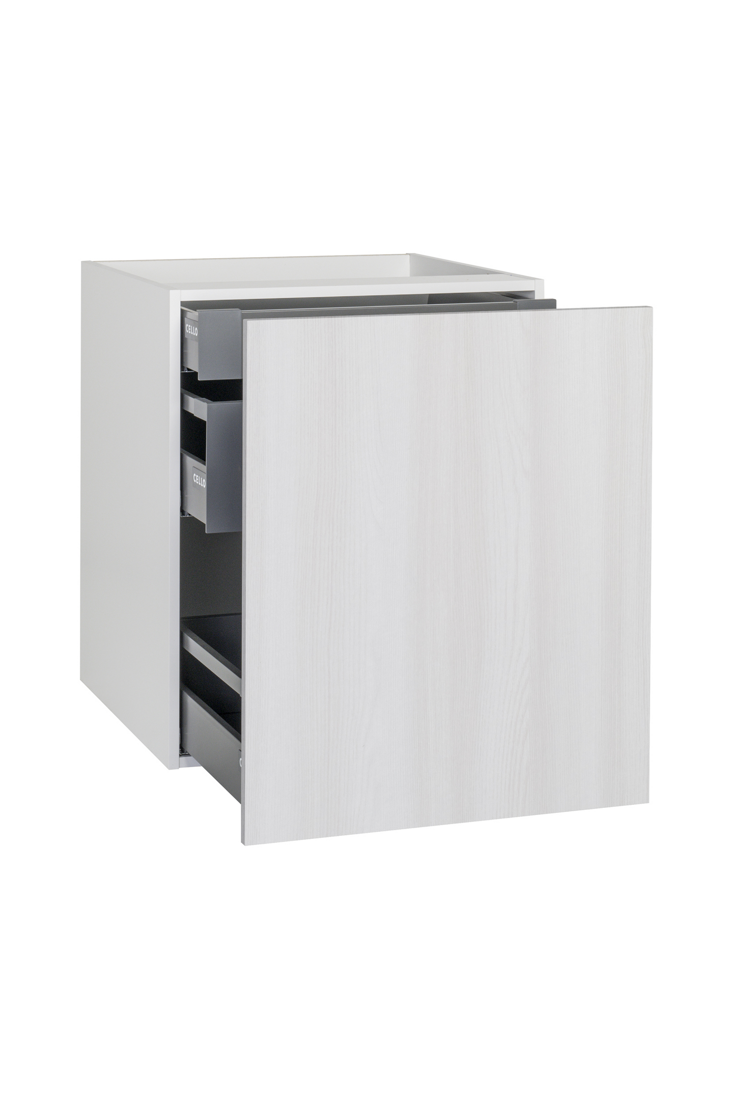 Alakaappi Cello Keittiö 71cm laatikolla ja 2 sisälaatikolla