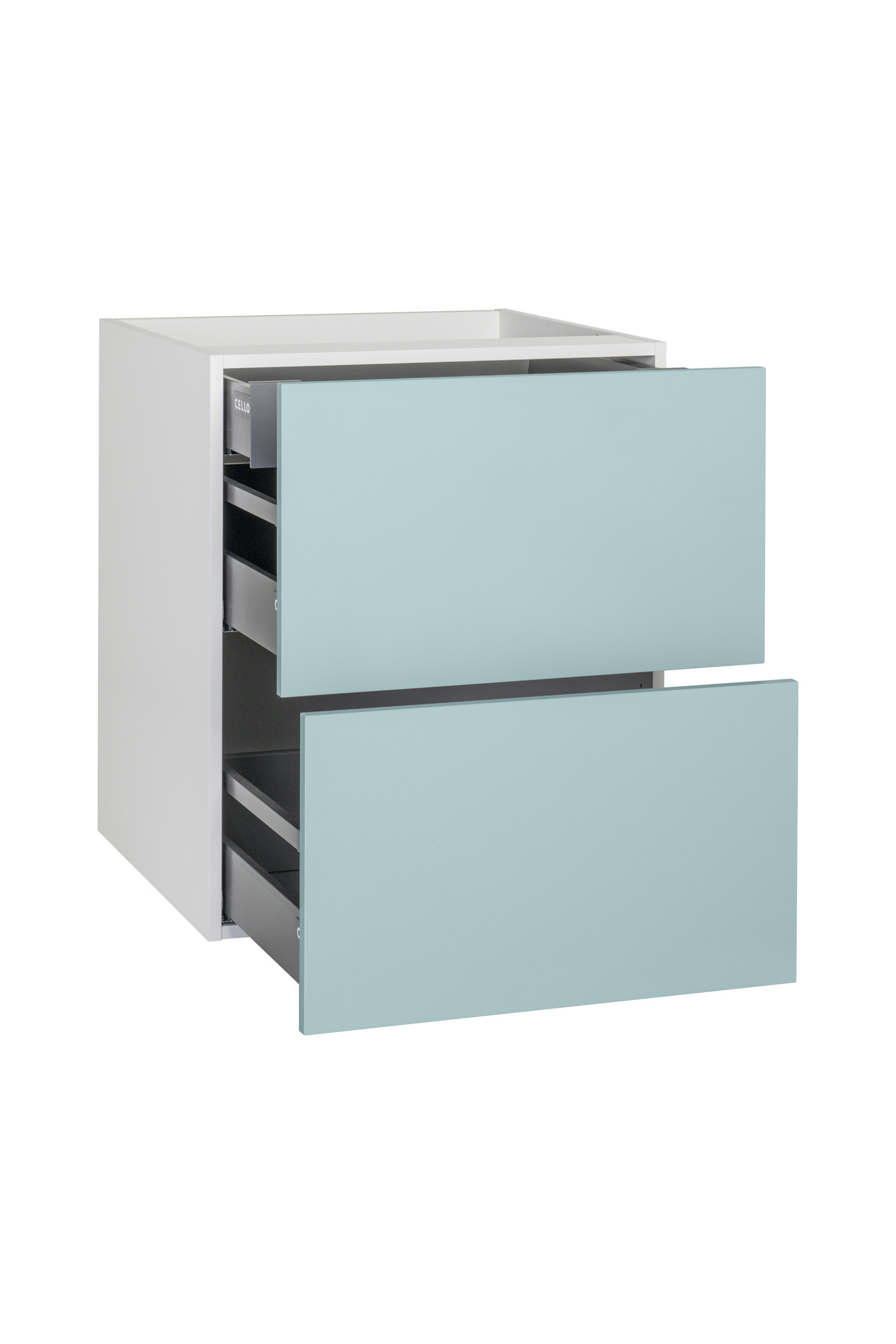 Alakaappi Cello Keittiö 71cm 2 laatikolla ja sisälaatikolla