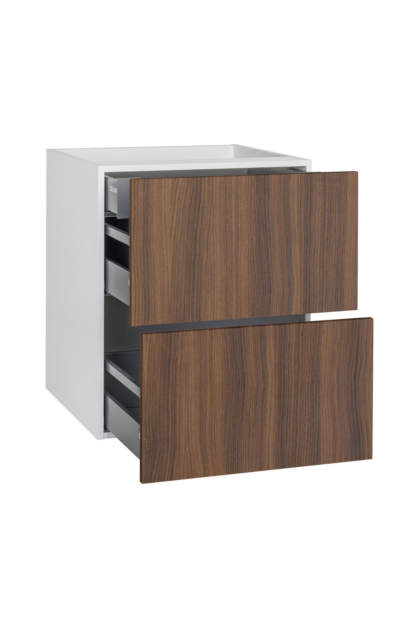 Alakaappi Cello Keittiö 71cm 2 laatikolla ja sisälaatikolla
