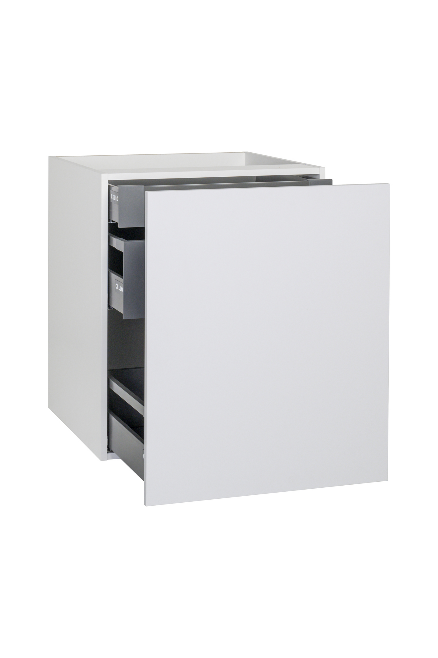 Alakaappi Cello Keittiö 71cm laatikolla ja 2 sisälaatikolla