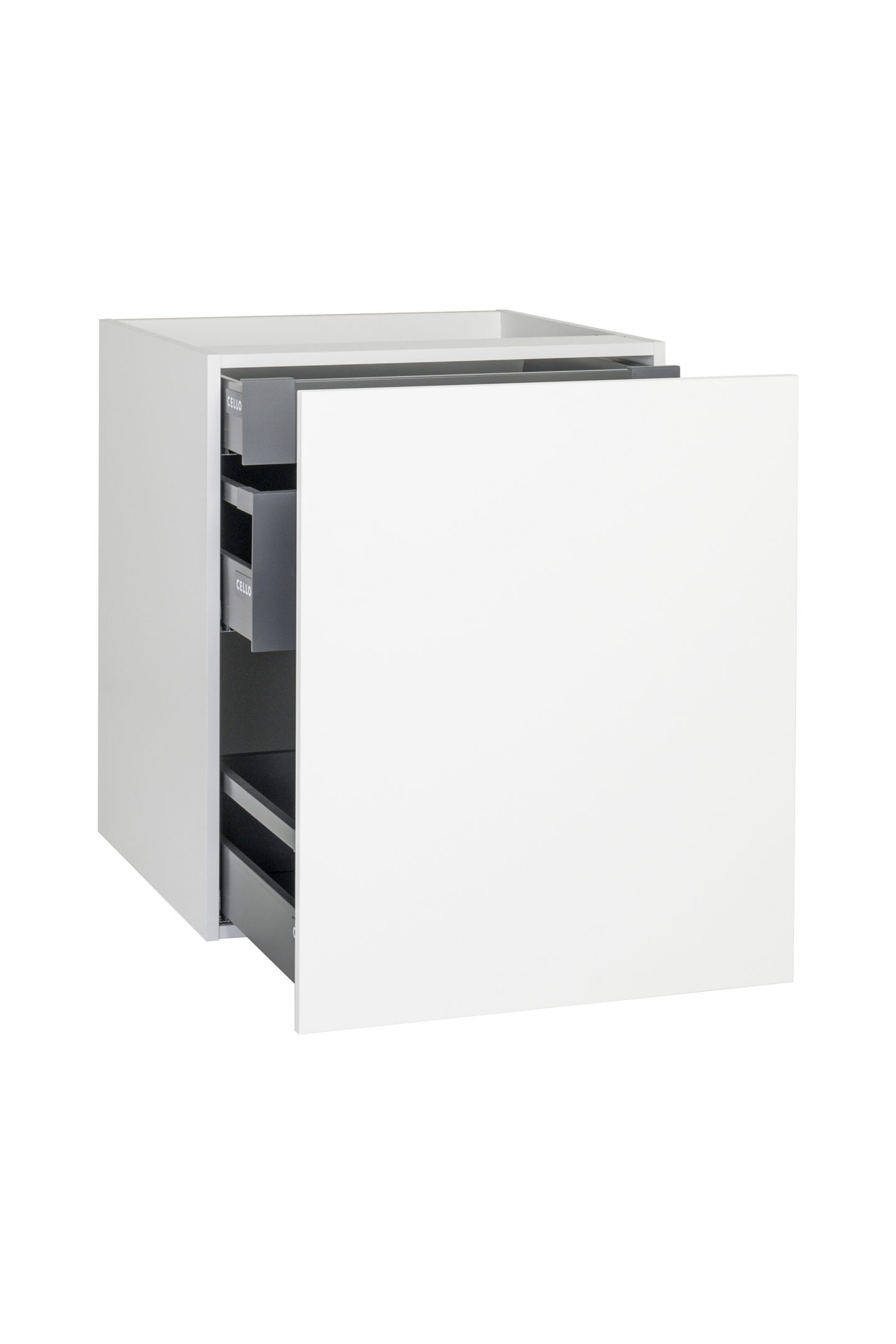 Alakaappi Cello Keittiö 71cm laatikolla ja 2 sisälaatikolla