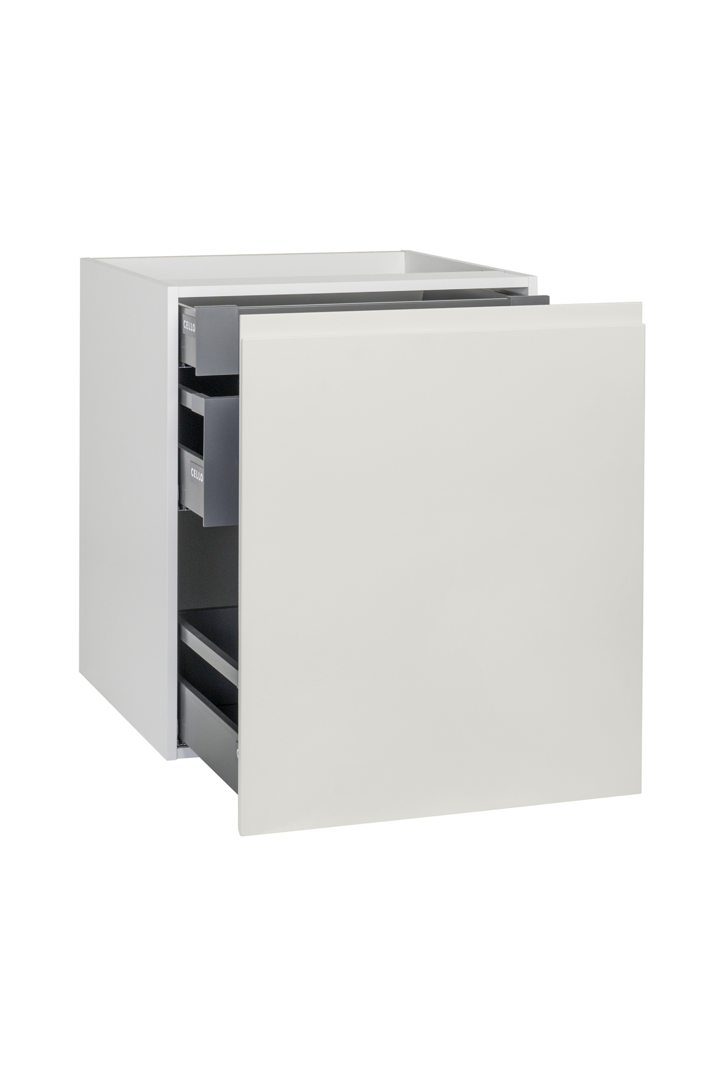 Alakaappi Cello Keittiö 71cm laatikolla ja 2 sisälaatikolla