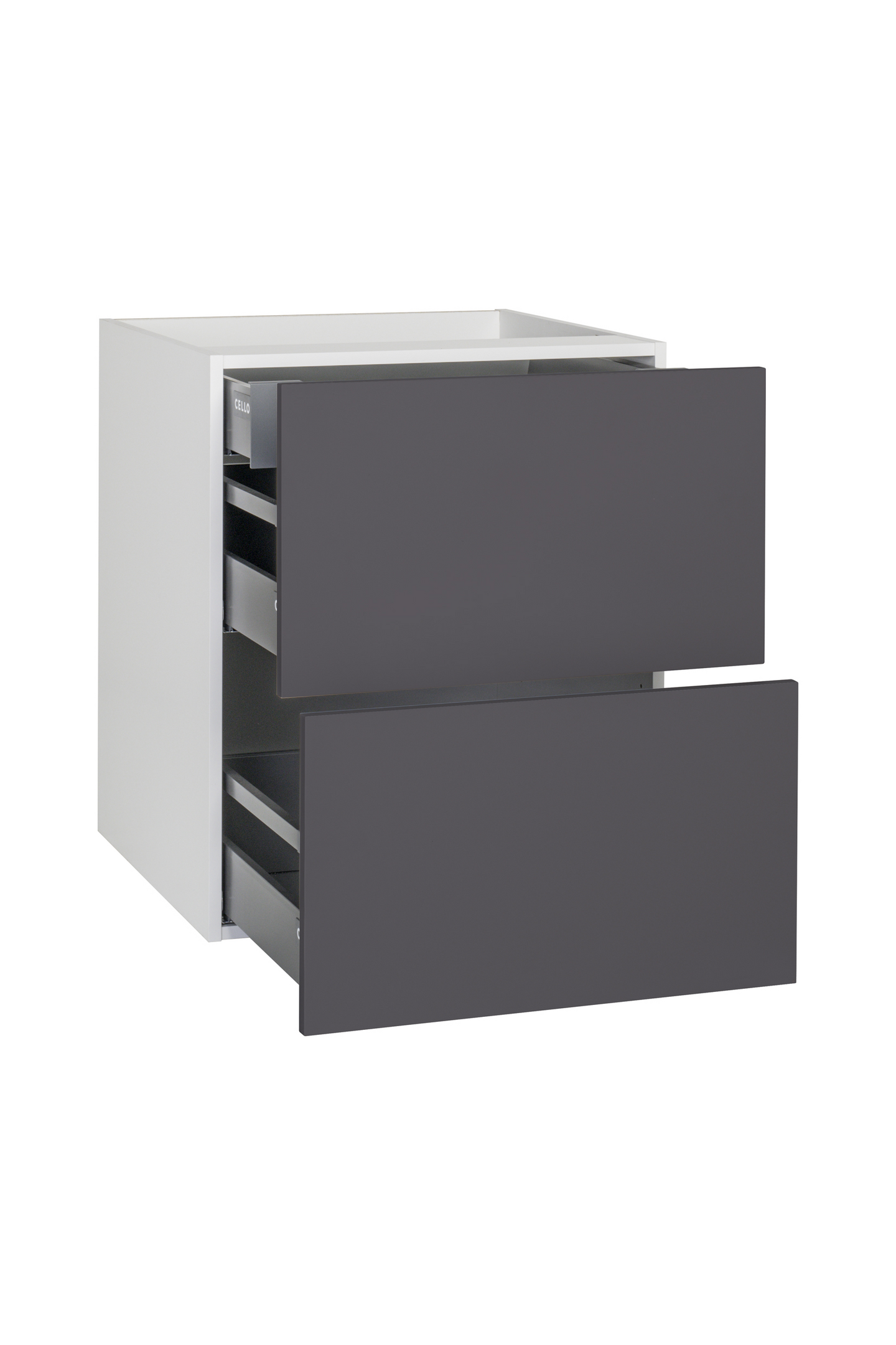 Alakaappi Cello Keittiö 71cm 2 laatikolla ja sisälaatikolla
