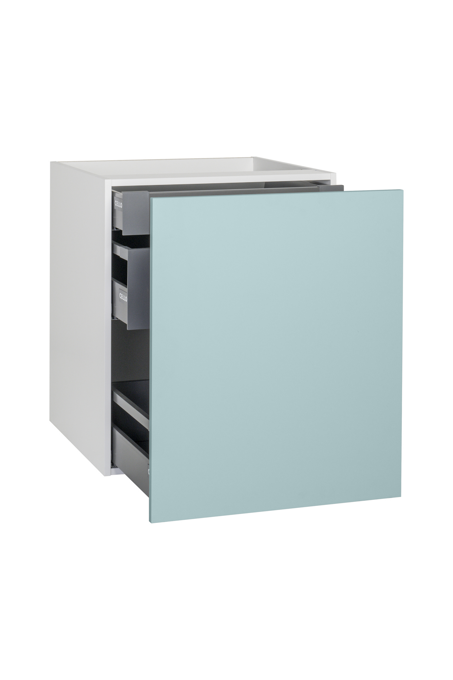 Alakaappi Cello Keittiö 71cm laatikolla ja 2 sisälaatikolla