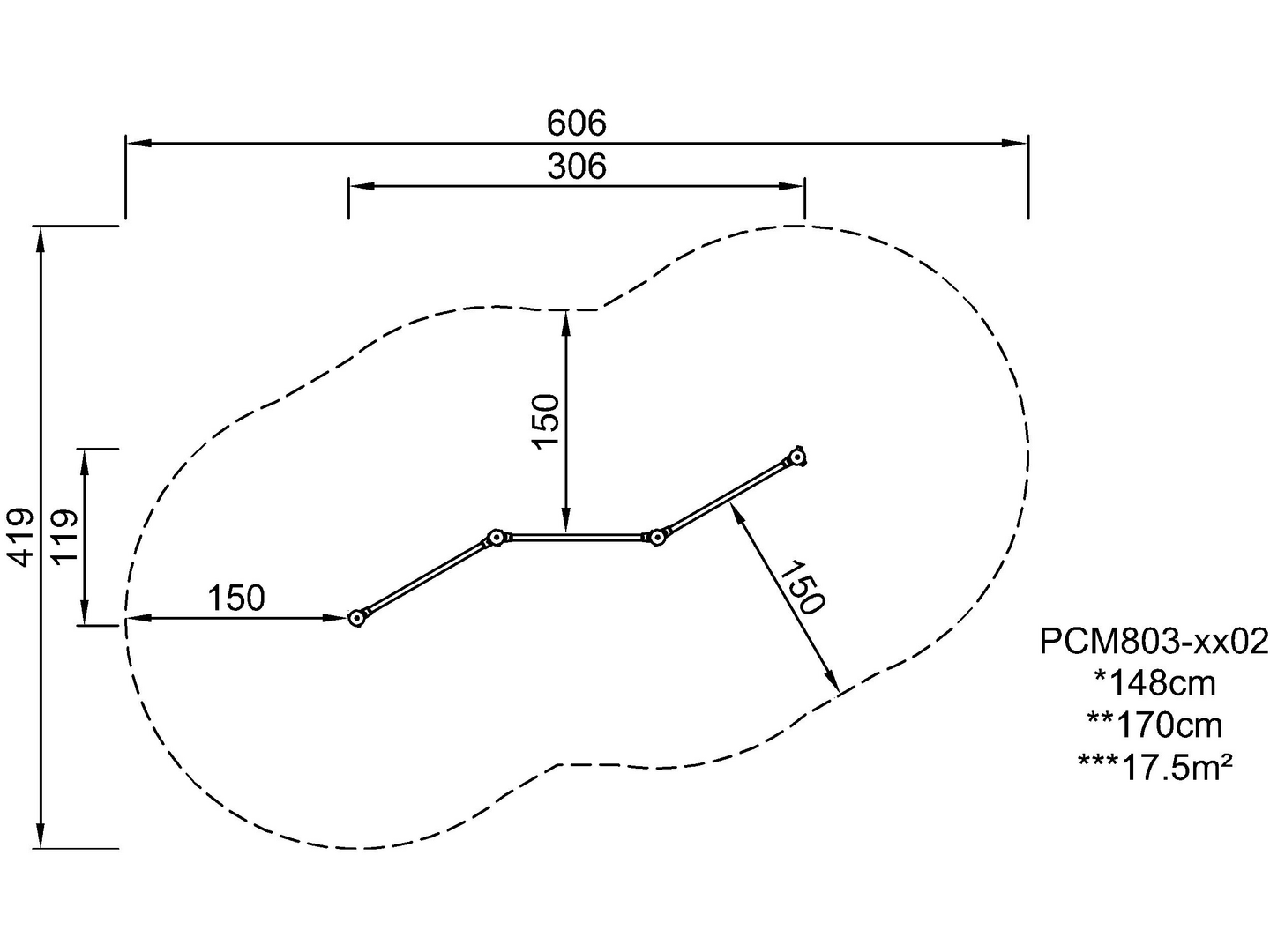 Triplakeikkatanko Kompan