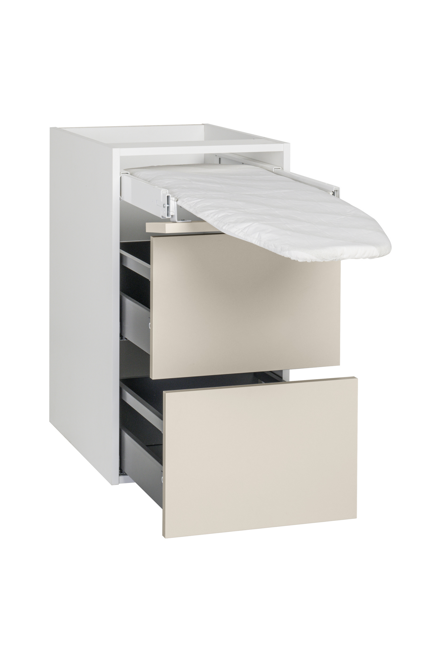 Alakaappi Cello Keittiö 71cm silityslaudalla ja 2 laatikolla