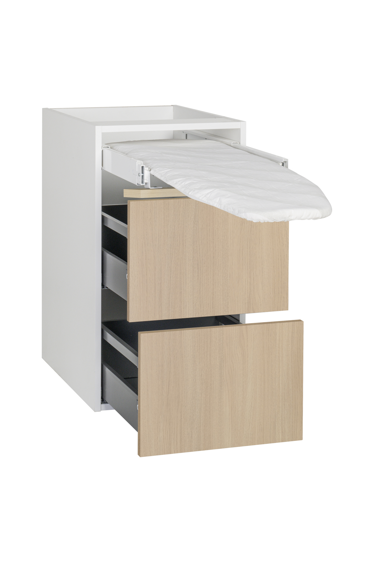 Alakaappi Cello Keittiö 71cm silityslaudalla ja 2 laatikolla