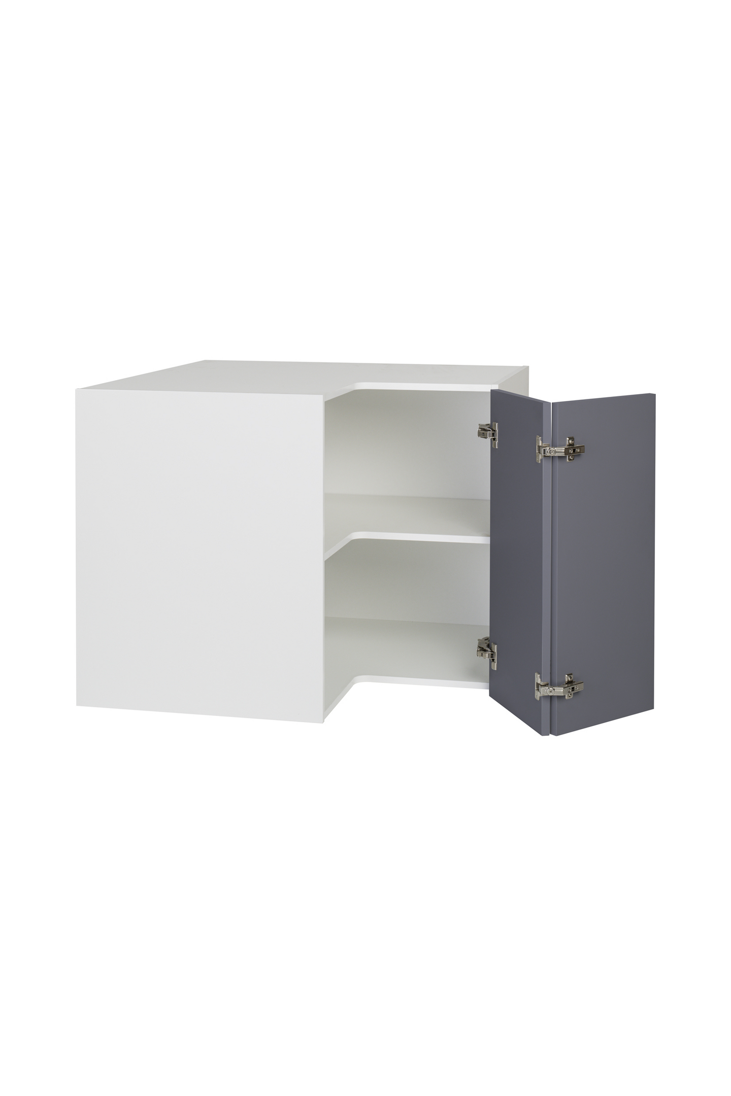 Alakulmakaappi Cello Keittiö 90x90cm hyllyllä