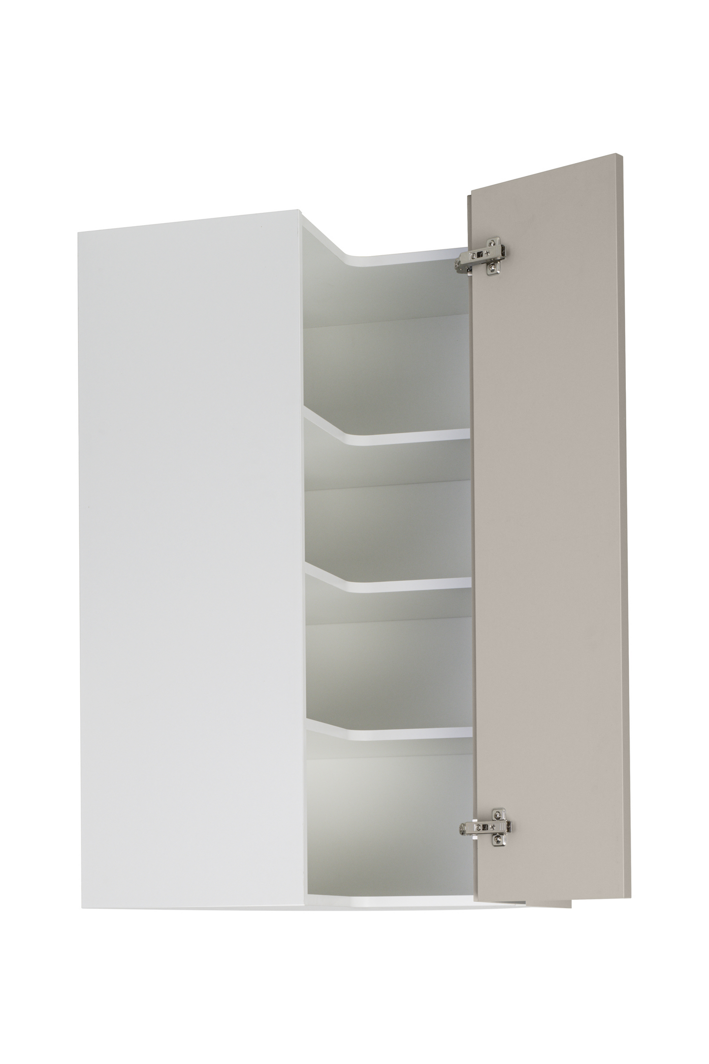 Seinäkulmakaappi Cello Keittiö 98,9cm 2 ovella