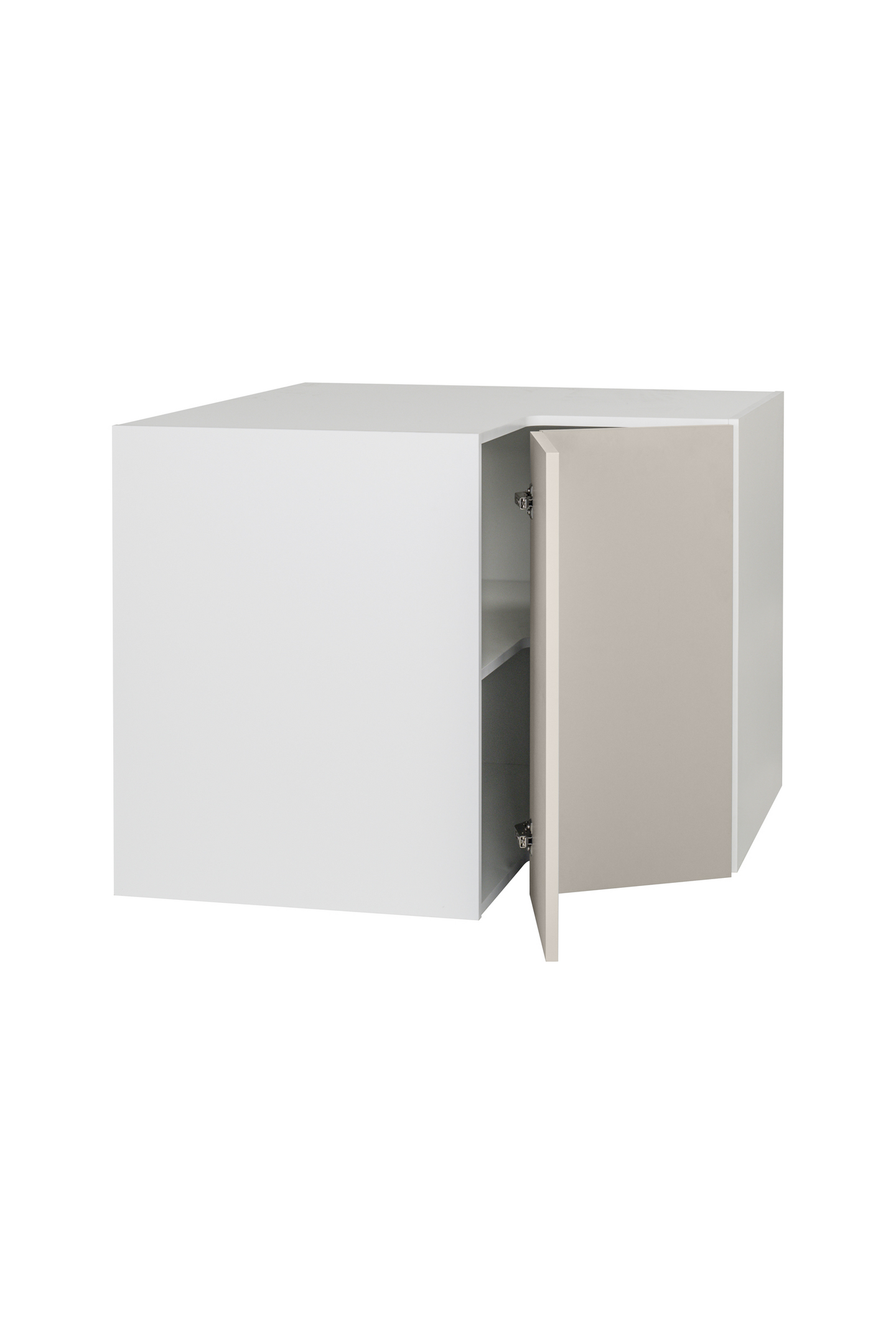 Alakulmakaappi Cello Keittiö 90x90cm hyllyllä