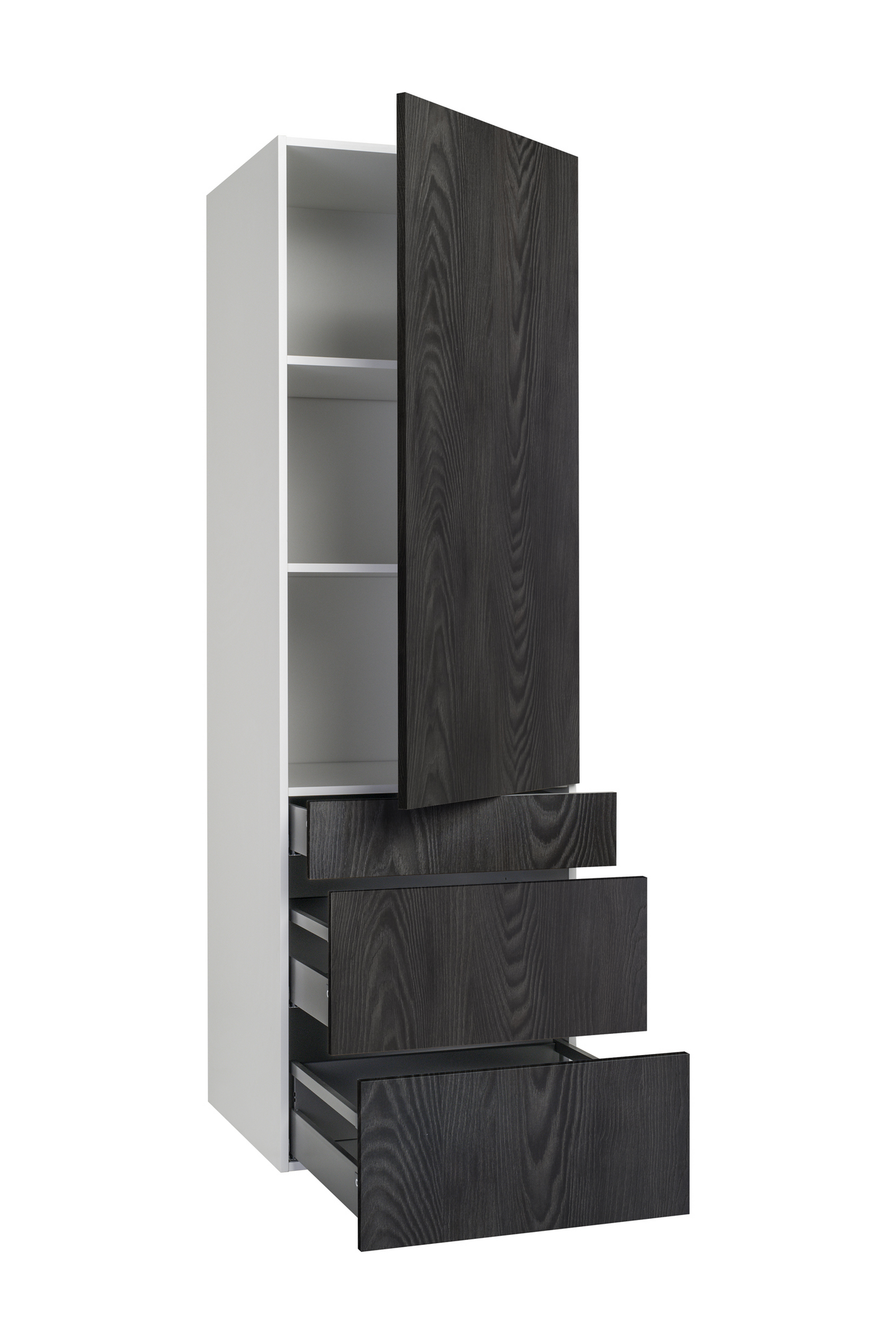 Hyllykomero Cello Keittiö 192cm 3 laatikolla