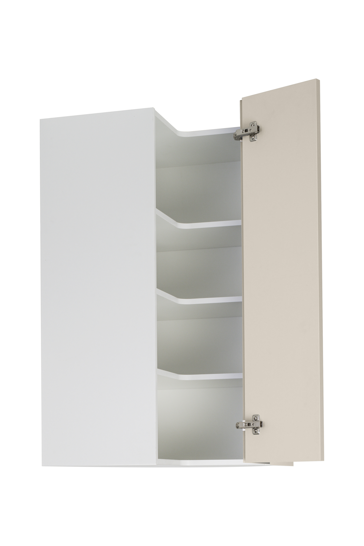 Seinäkulmakaappi Cello Keittiö 98,9cm 2 ovella