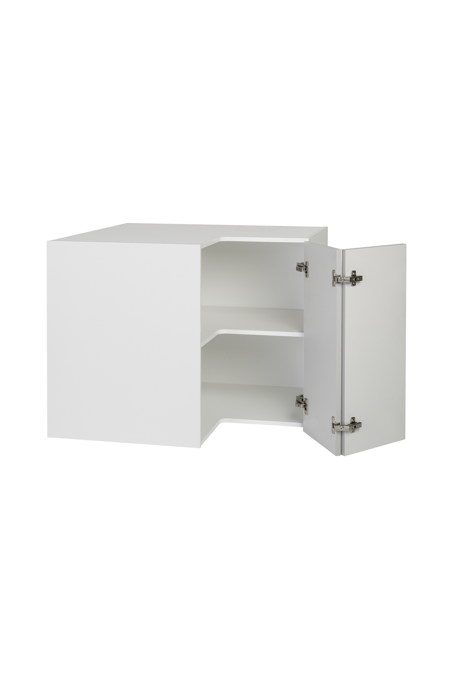 Alakulmakaappi Cello Keittiö 90x90cm hyllyllä