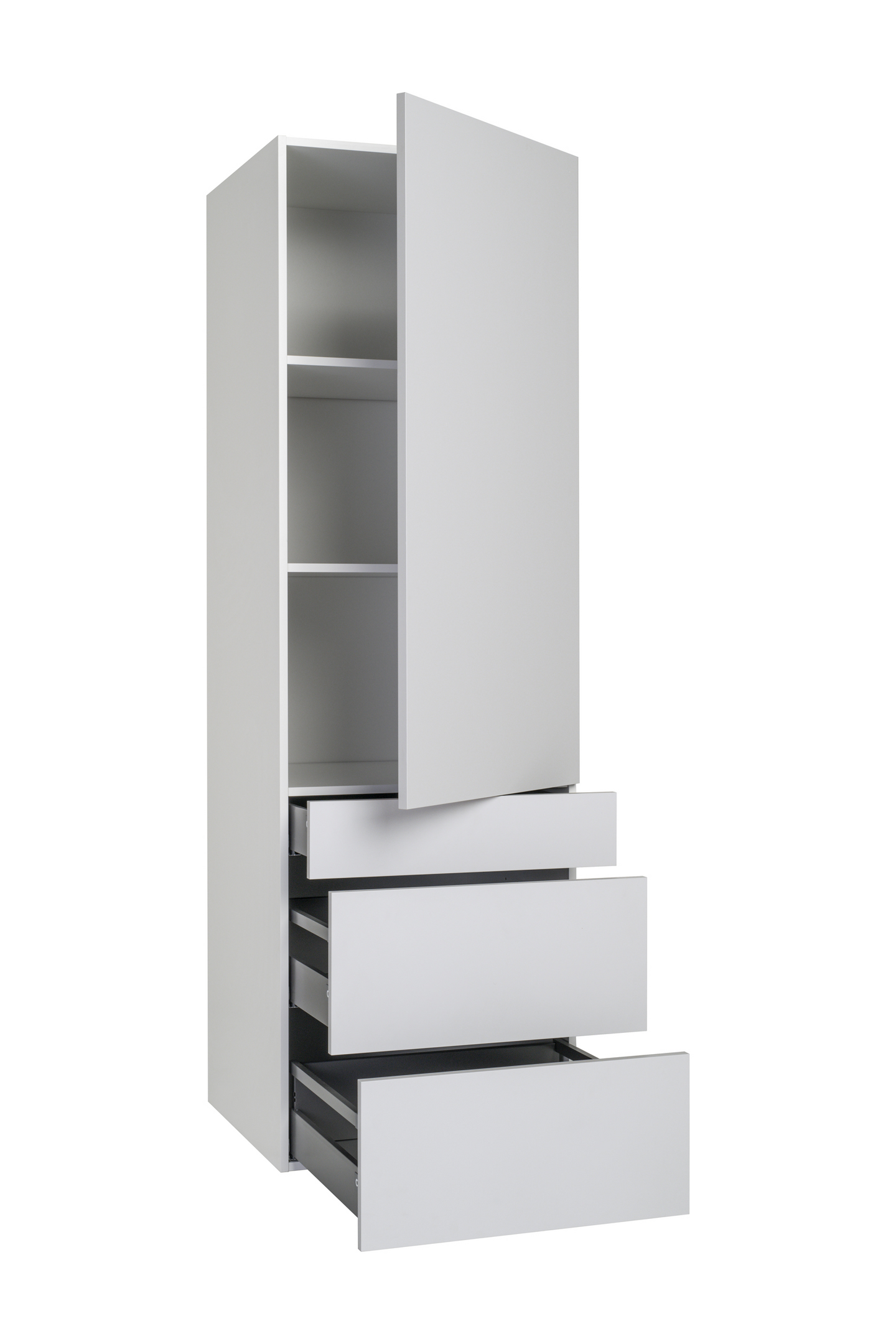 Hyllykomero Cello Keittiö 192cm 3 laatikolla