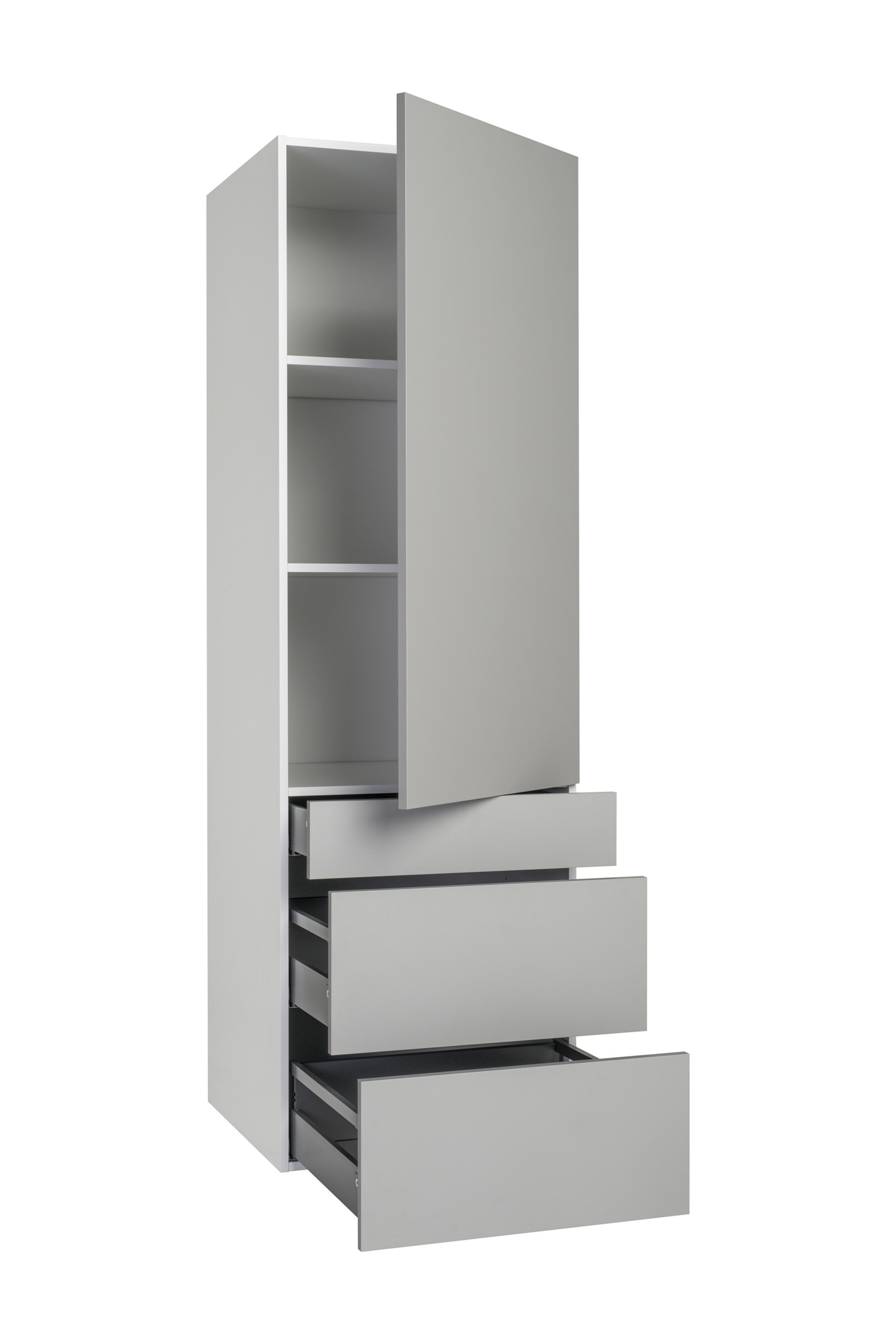 Hyllykomero Cello Keittiö 192cm 3 laatikolla