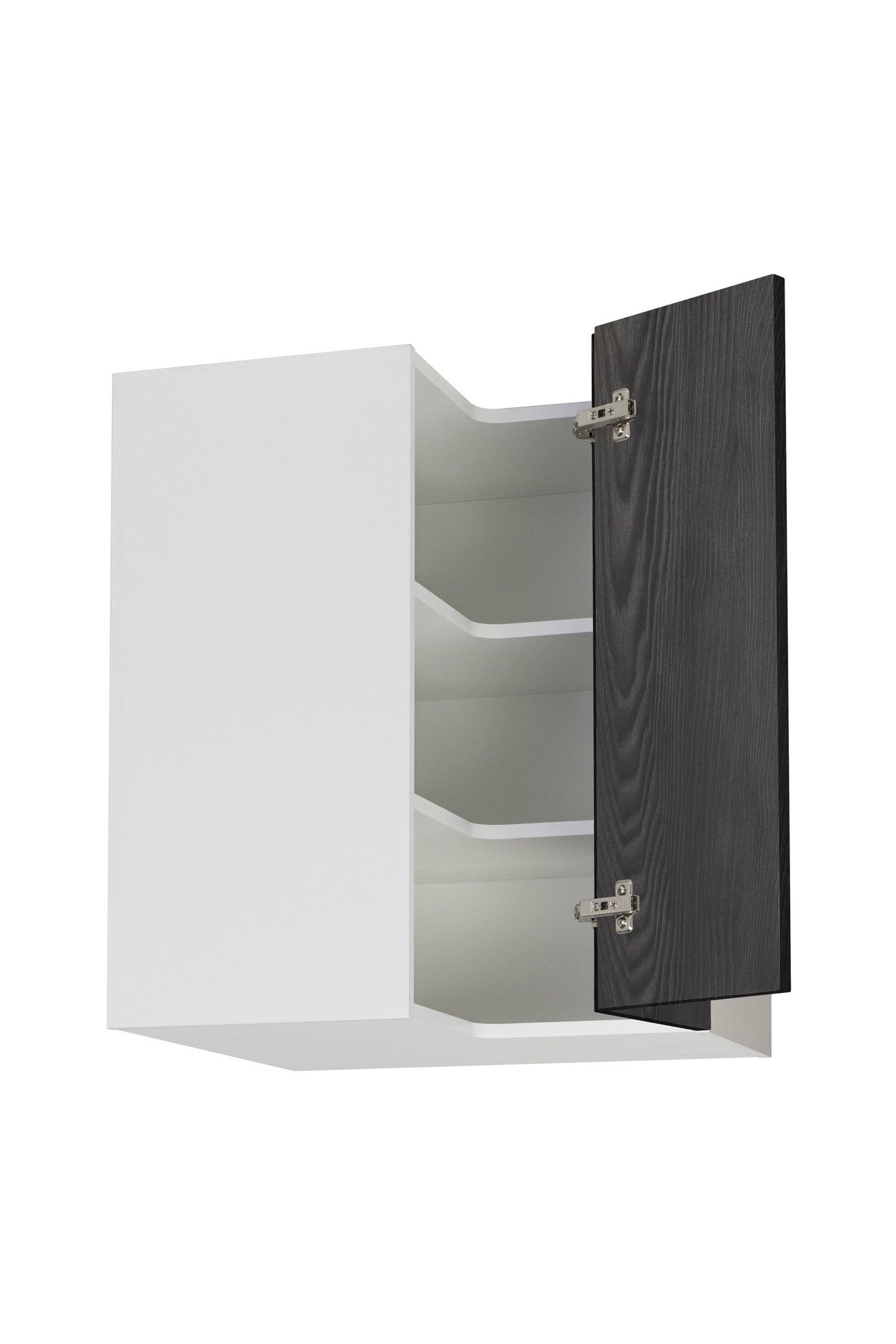 Seinäkulmakaappi Cello Keittiö 70,4cm 2 ovella