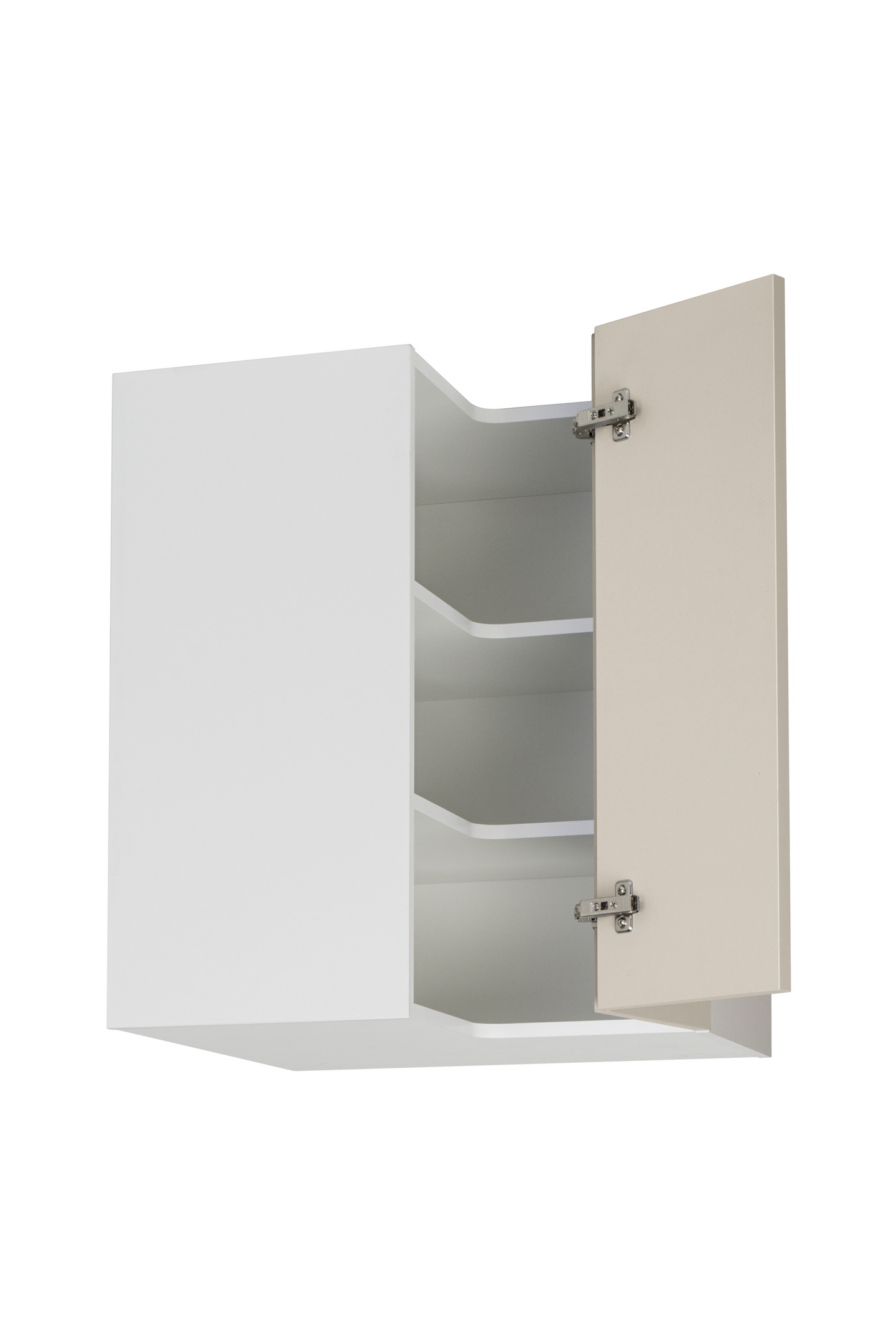 Seinäkulmakaappi Cello Keittiö 70,4cm 2 ovella