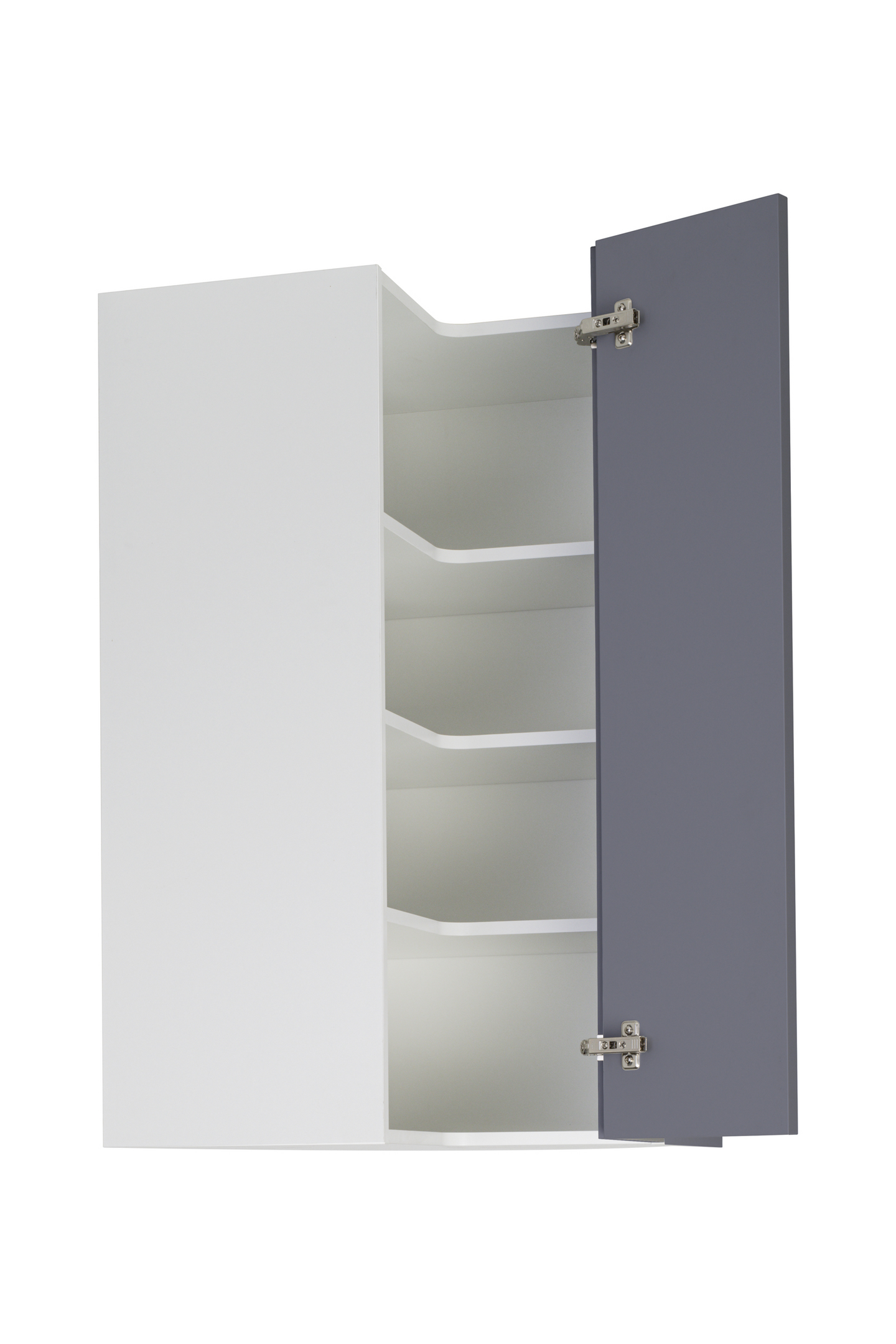 Seinäkulmakaappi Cello Keittiö 98,9cm 2 ovella