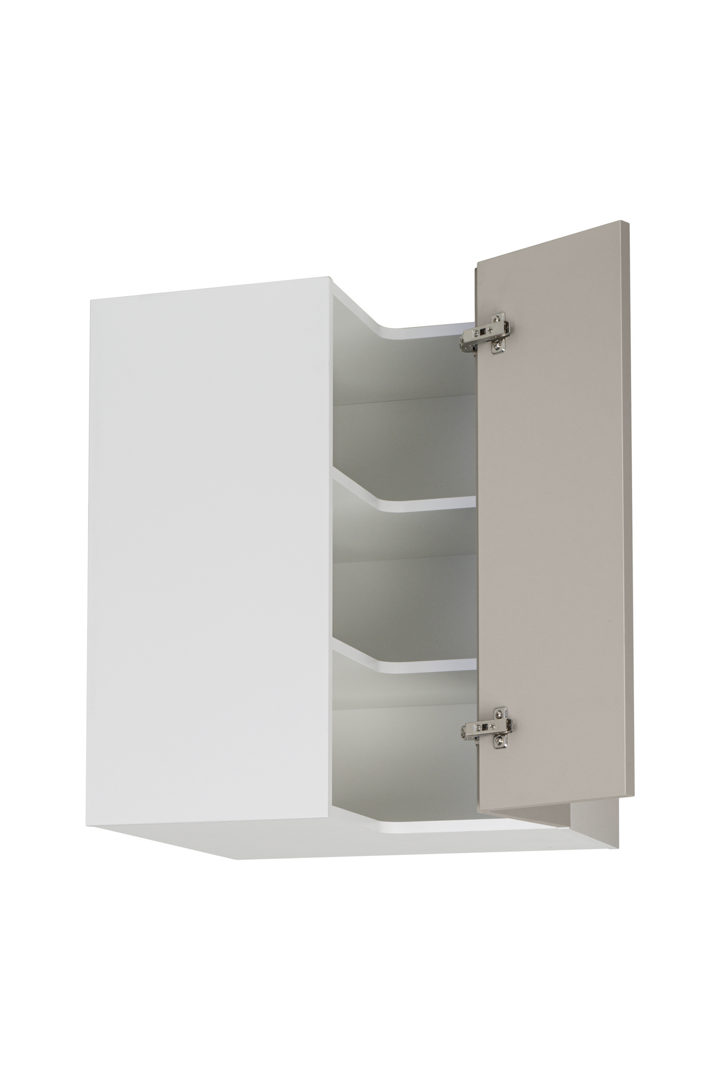 Seinäkulmakaappi Cello Keittiö 70,4cm 2 ovella