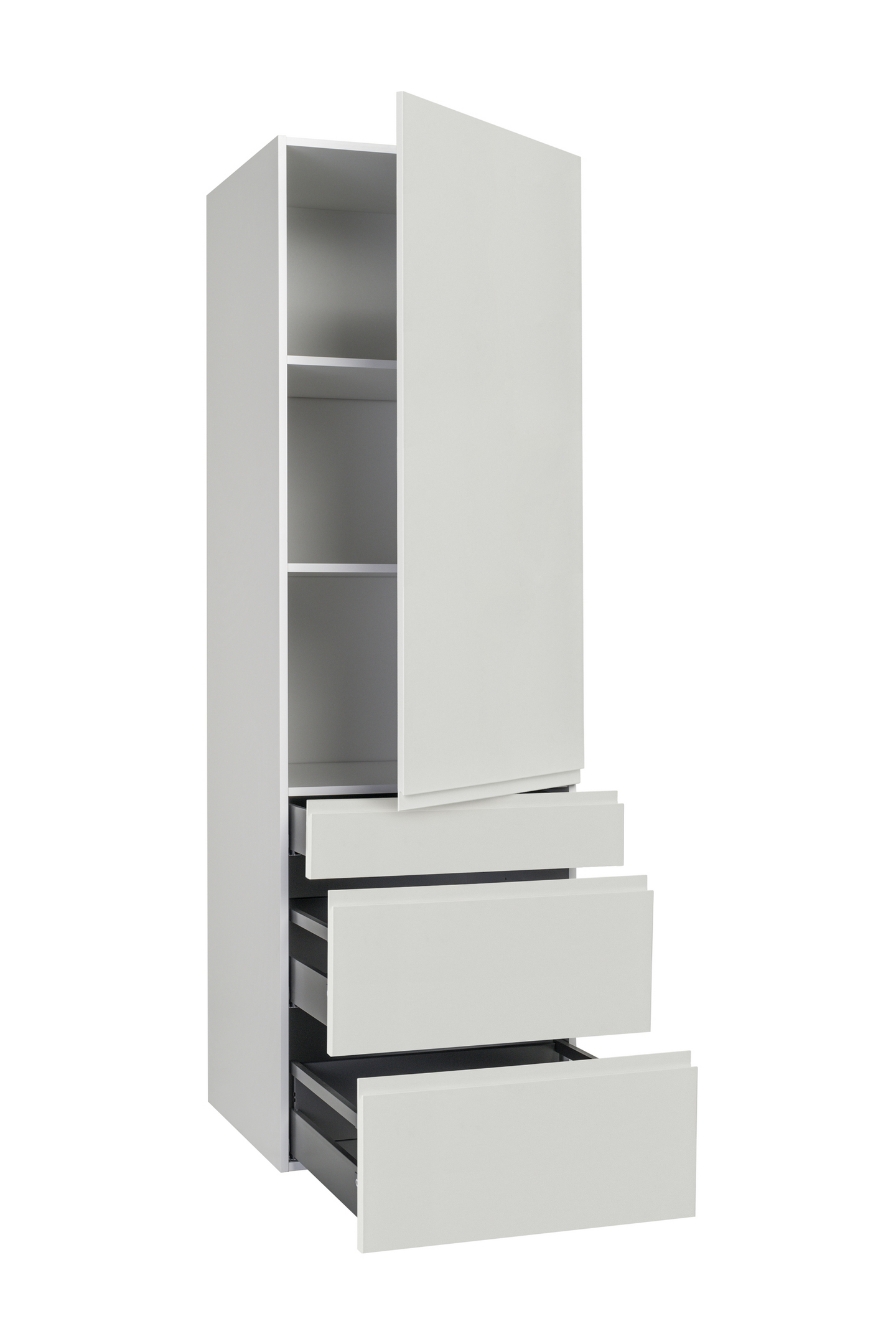 Hyllykomero Cello Keittiö 192cm 3 laatikolla