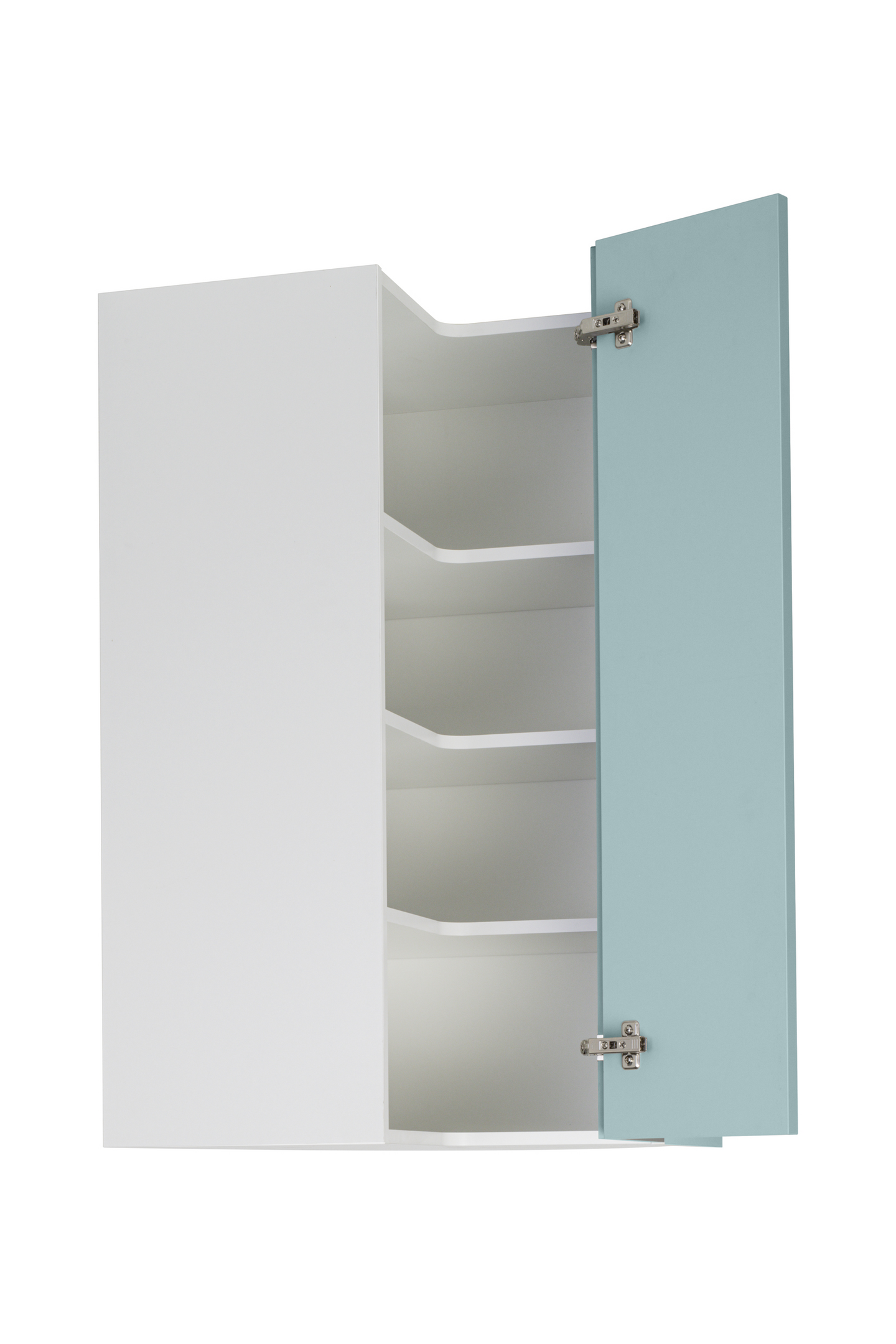 Seinäkulmakaappi Cello Keittiö 98,9cm 2 ovella