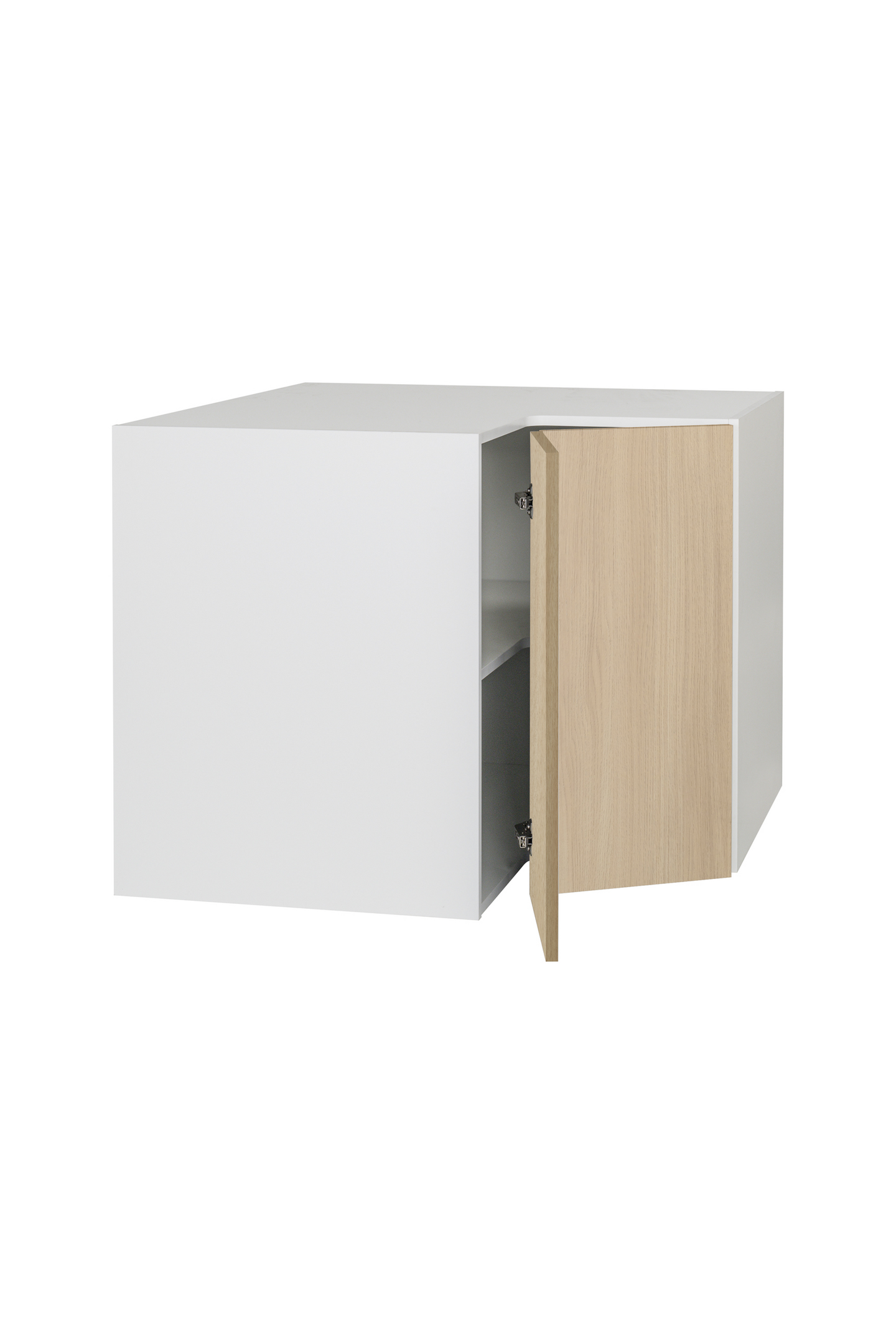 Alakulmakaappi Cello Keittiö 90x90cm hyllyllä